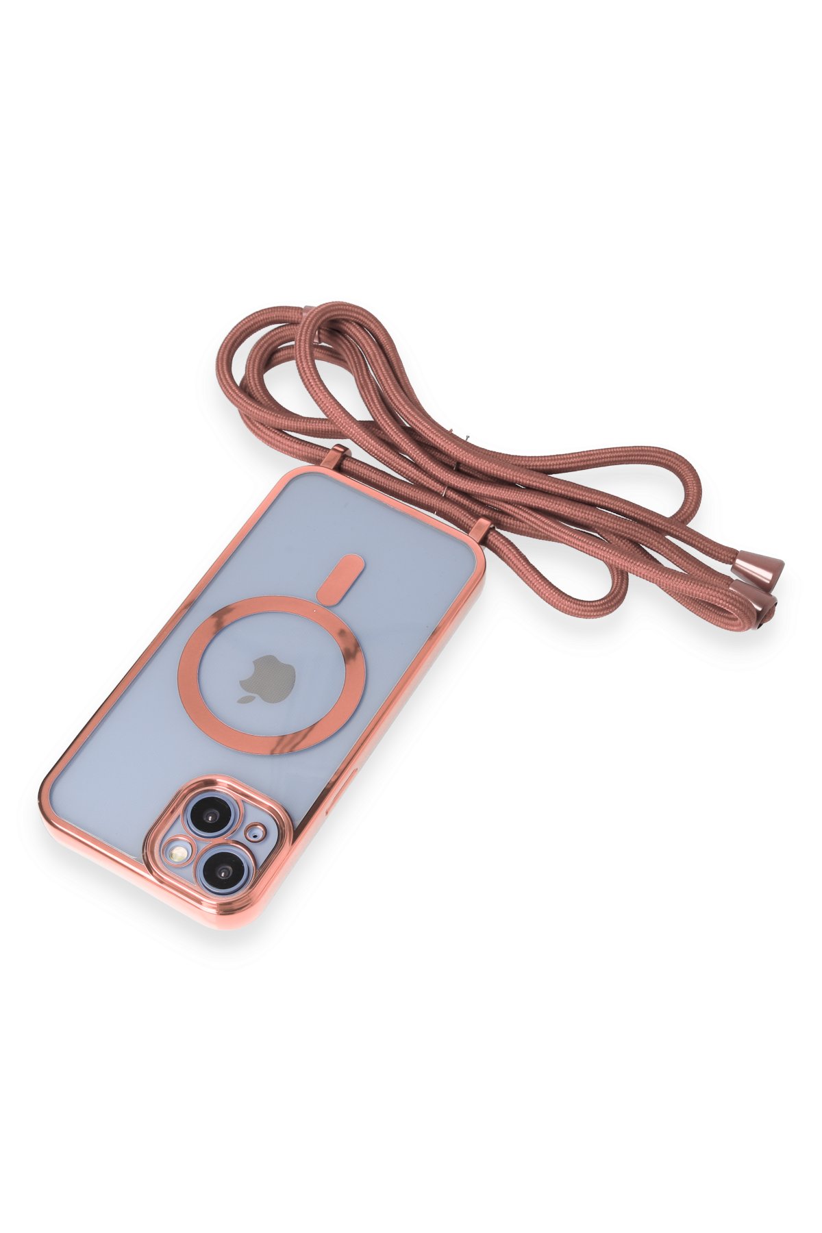 Newface iPhone 14 Flower Magsafe Kapak - Mor