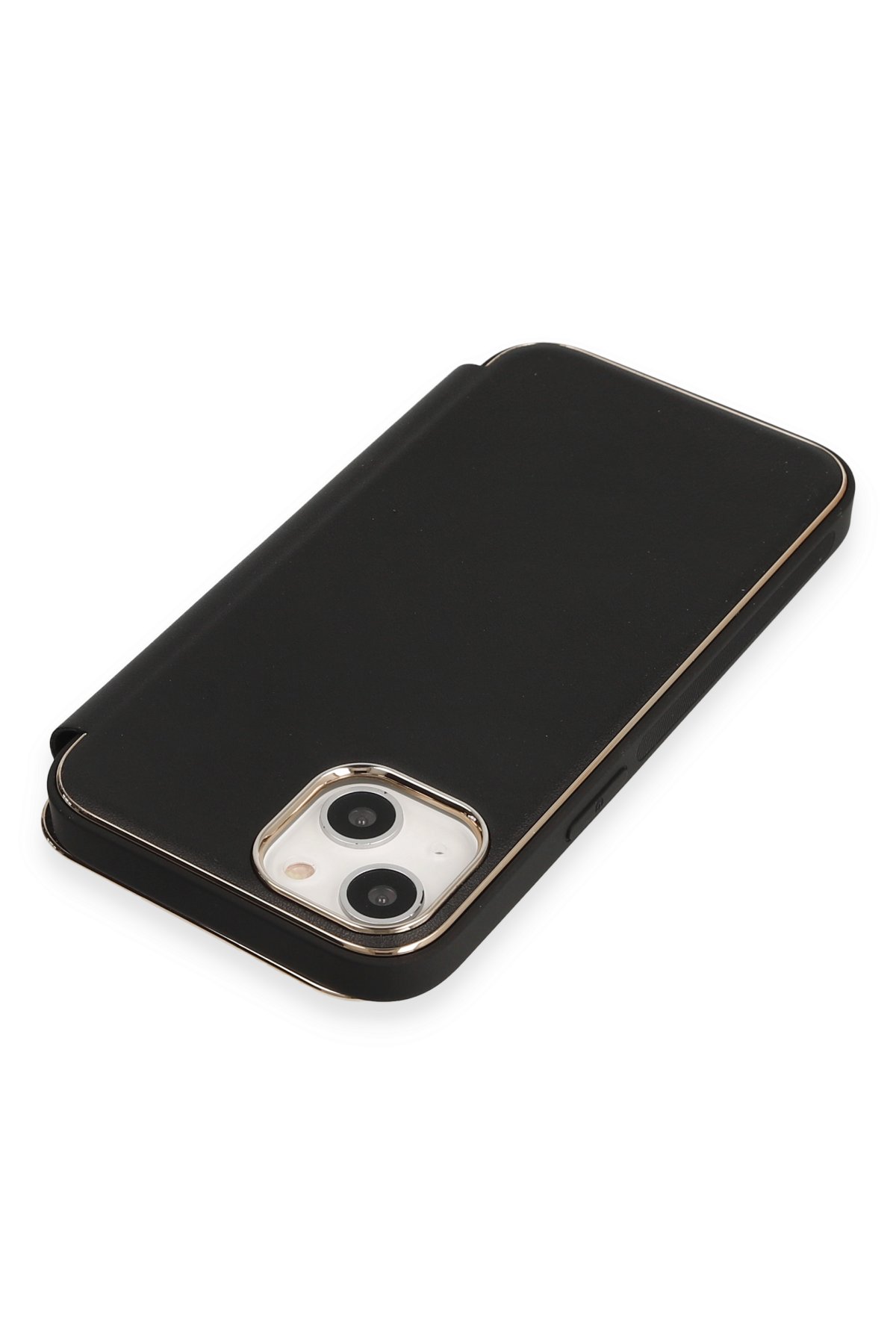 Newface iPhone 14 Kılıf Dolpin Kapaklı - Koyu Yeşil