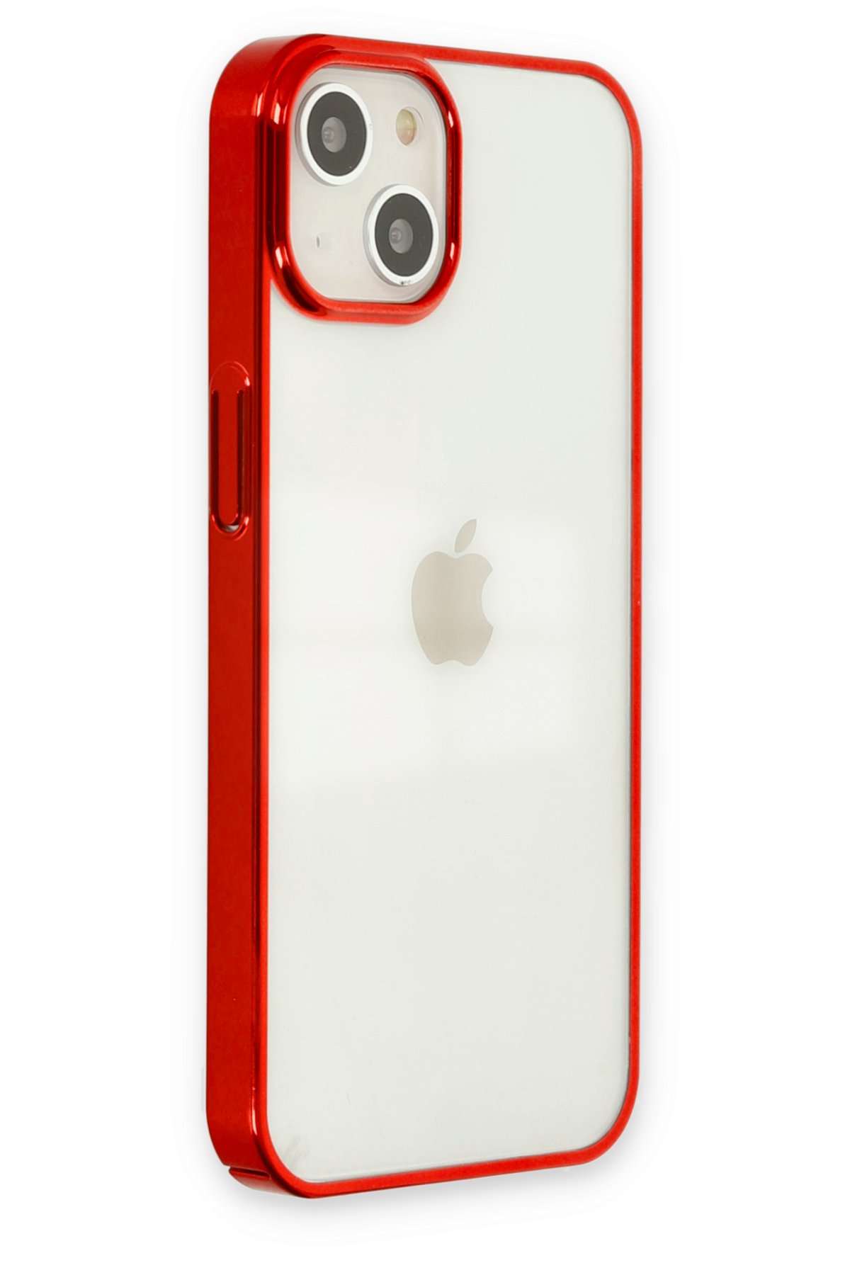 Newface iPhone 14 Kılıf Montreal Yüzüklü Silikon Kapak - Buz Mavi
