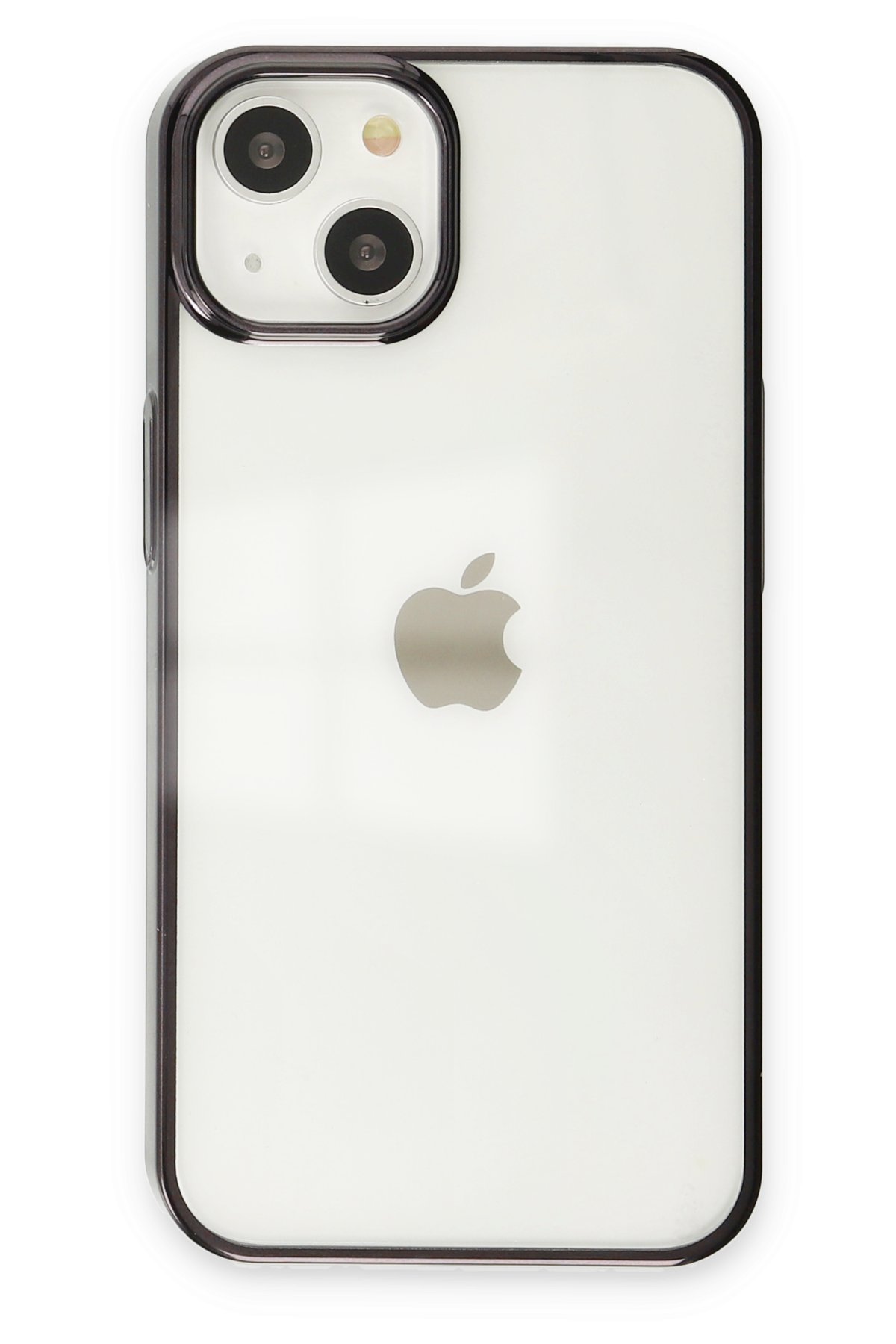 Newface iPhone 14 Kılıf Daisy Simli Magsafe Kapak - Siyah