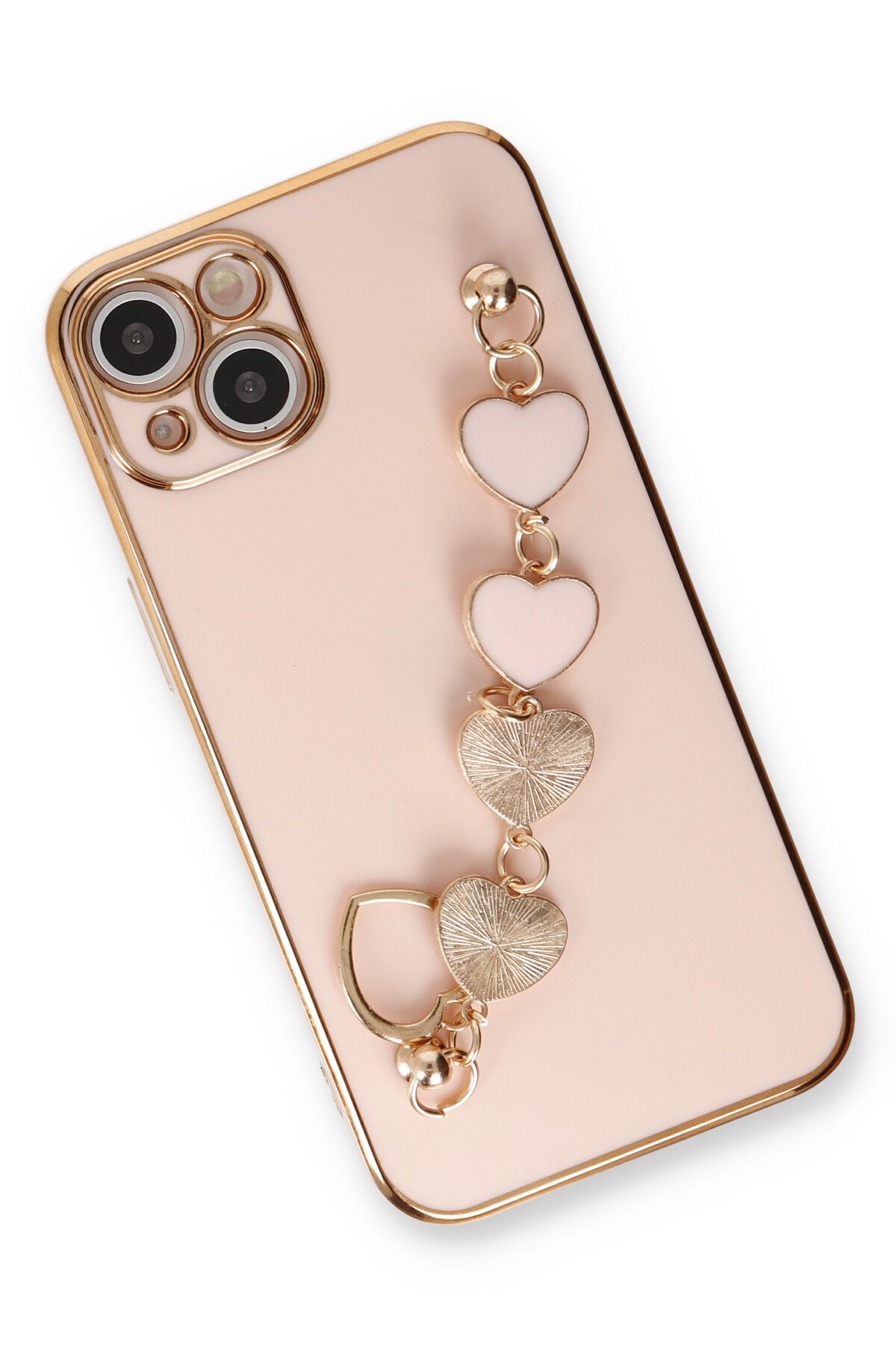 Newface iPhone 14 Kılıf Coco Deri Silikon Kapak - Siyah