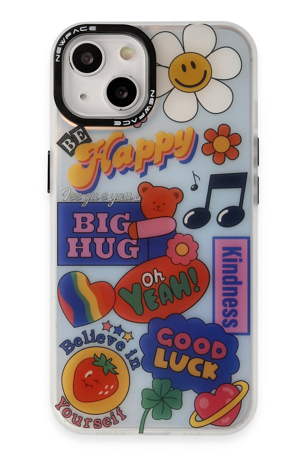 Newface iPhone 14 Kılıf Jack Magneticsafe Lens Silikon - Gold