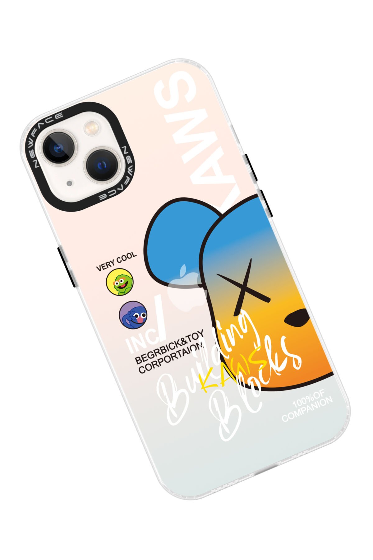 Newface iPhone 14 Flower Magsafe Kapak - Mor