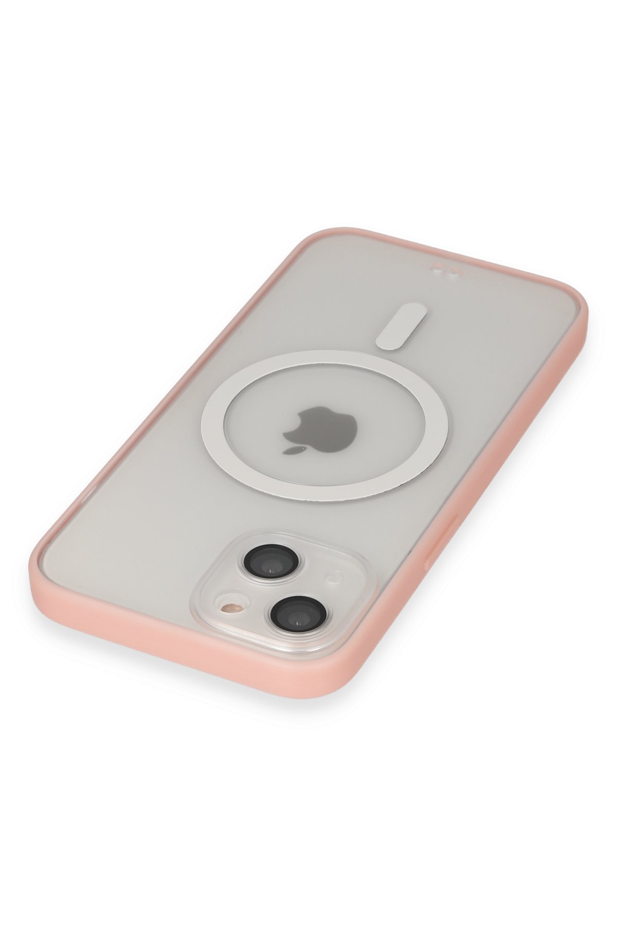 Newface iPhone 14 Kılıf Kart Şeffaf Silikon - Şeffaf