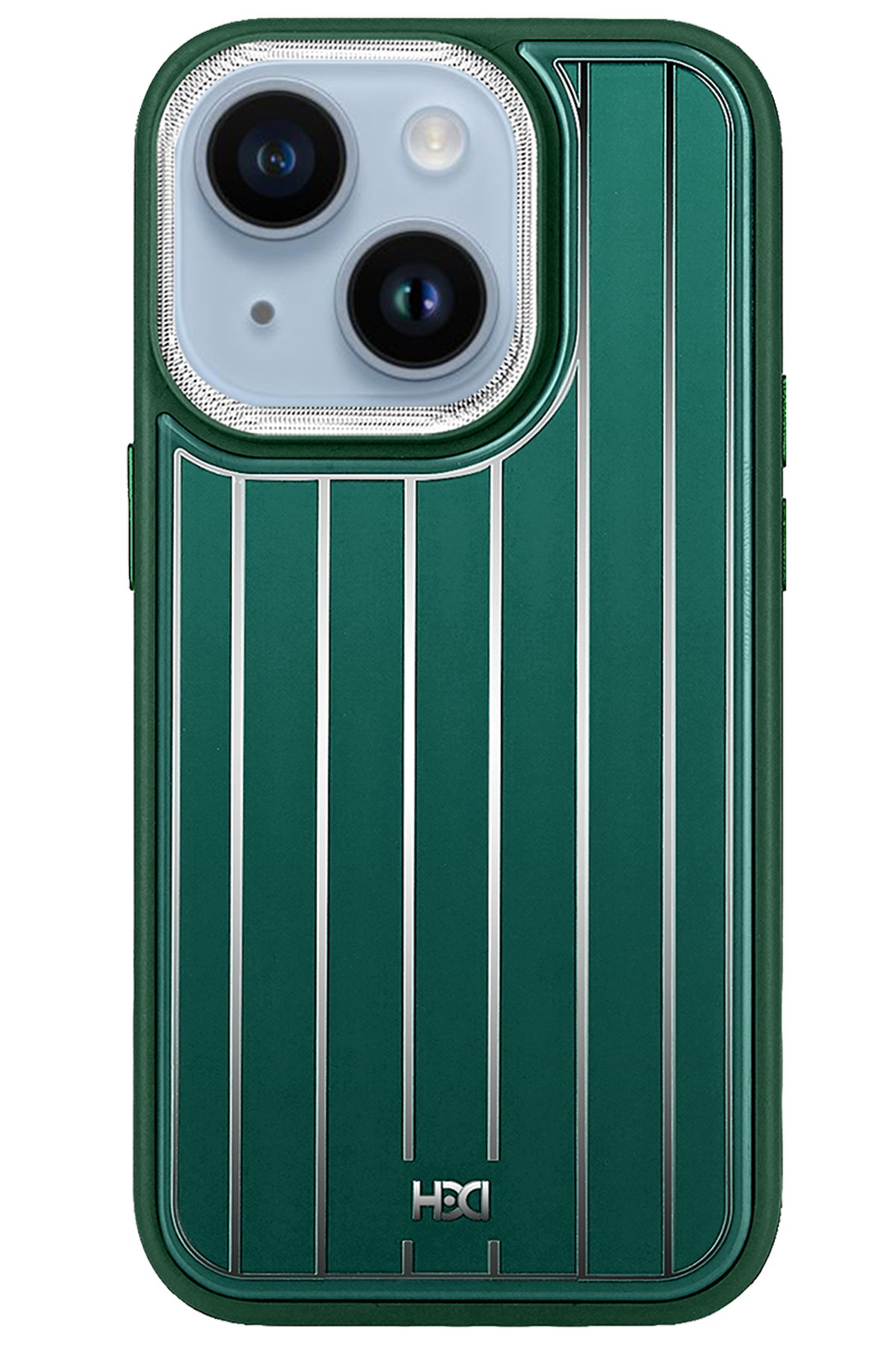 HDD iPhone 14 Kılıf HBC-190 Kolaj Kapak - Kahverengi