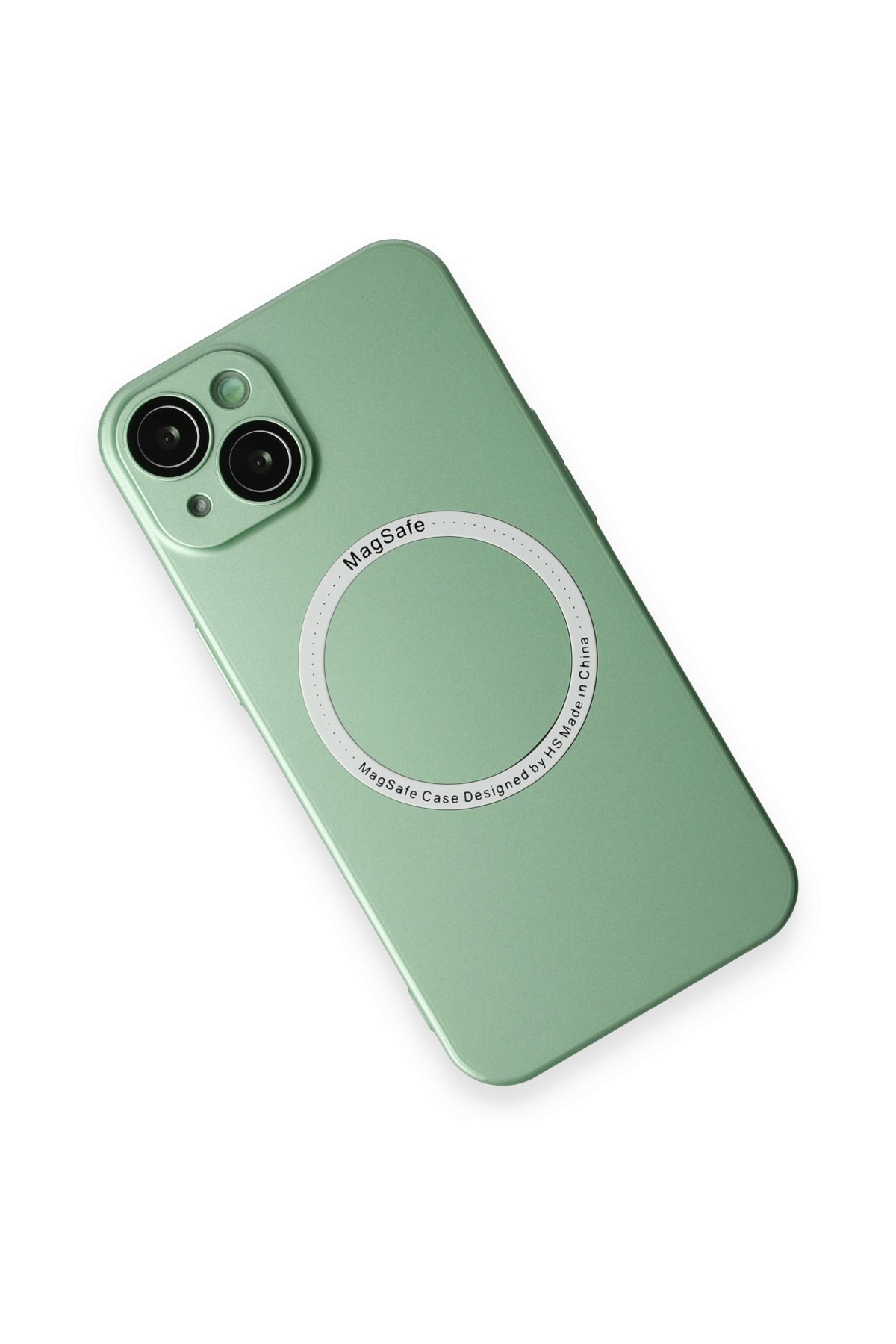 Newface iPhone 14 Kılıf Pars Lens Yüzüklü Silikon - Gold