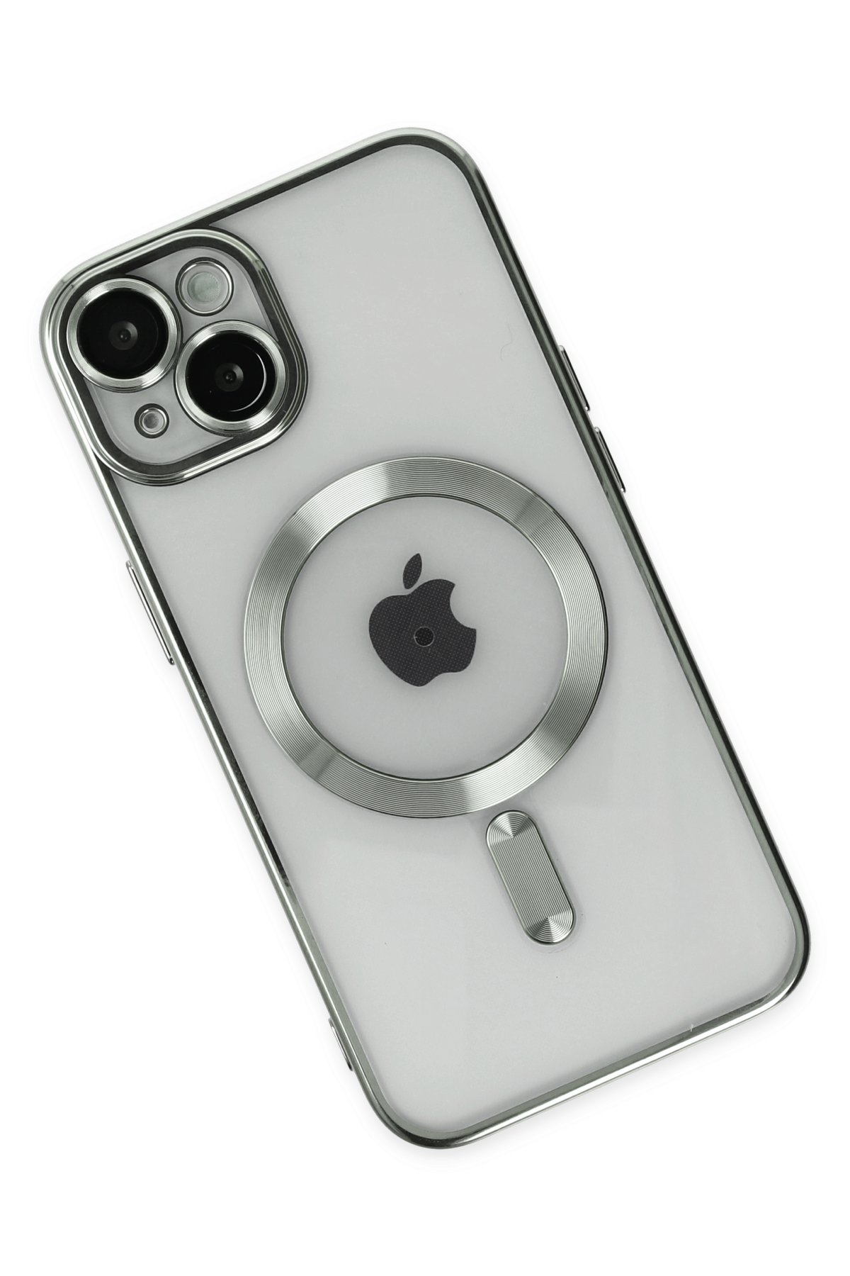 Newface iPhone 14 Kılıf Glass Kapak - Bordo