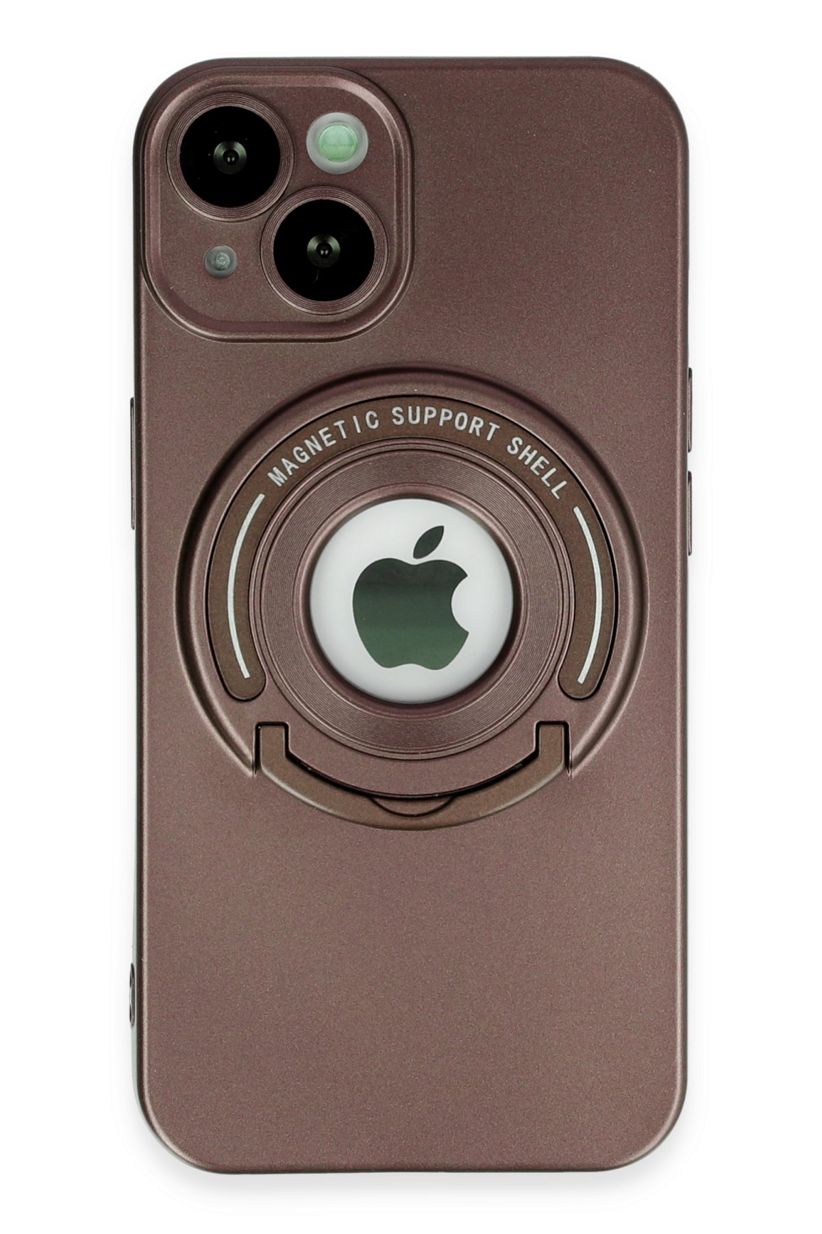 Newface iPhone 14 Kılıf Joke Simli Magneticsafe Kılıf - Mavi