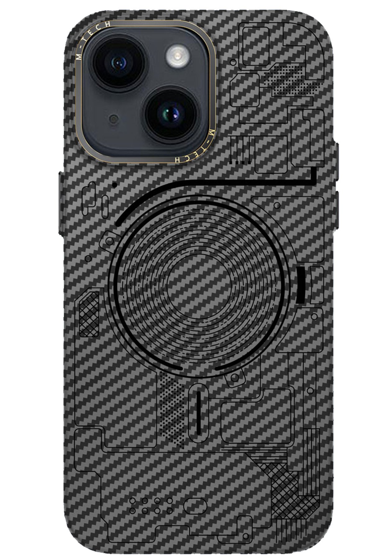 Newface iPhone 14 Kılıf Montreal Silikon Kapak - Kırmızı