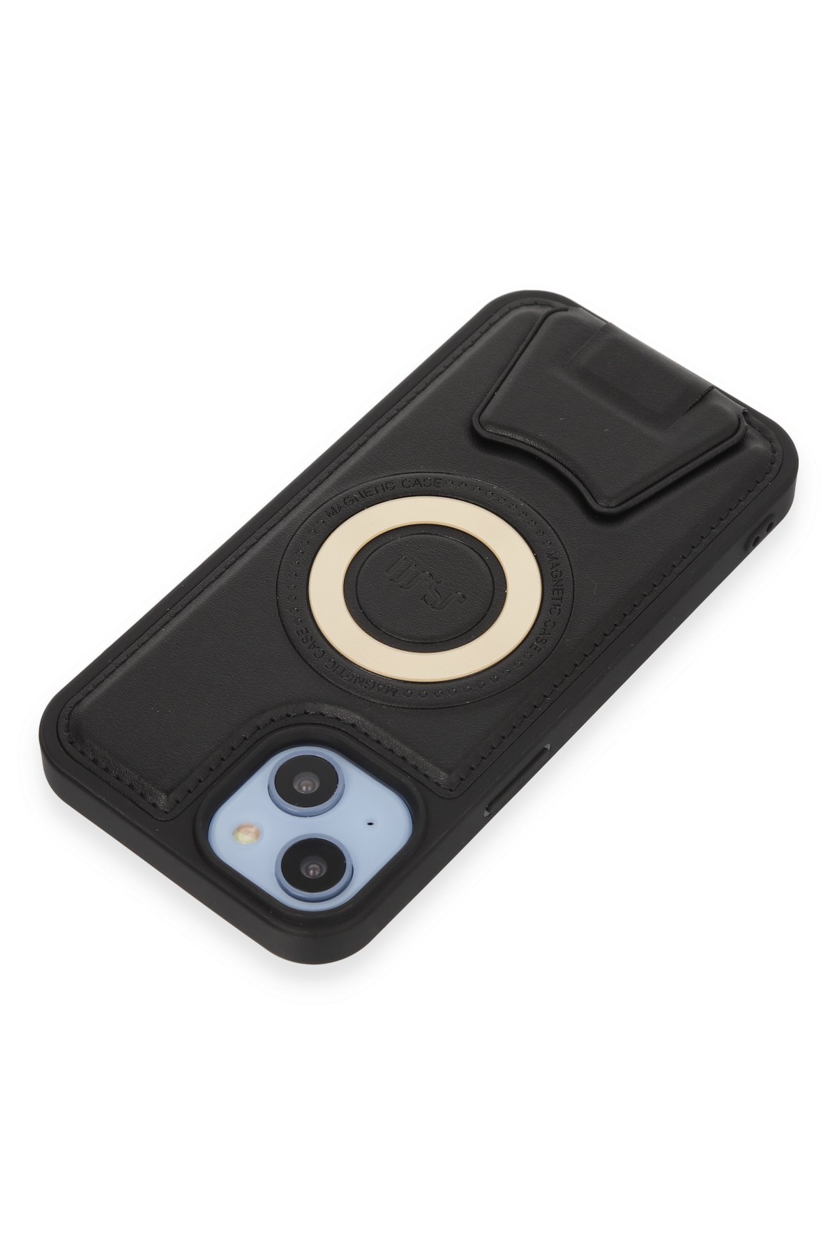 Newface iPhone 14 Kılıf Apollo Magneticsafe Desenli Kapak - Apollo Şeffaf - 6