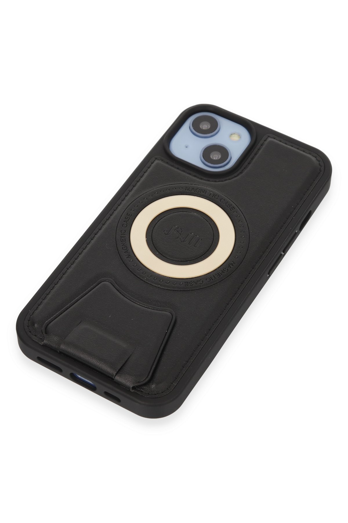 Newface iPhone 14 Kılıf Apollo Magneticsafe Desenli Kapak - Apollo Şeffaf - 6