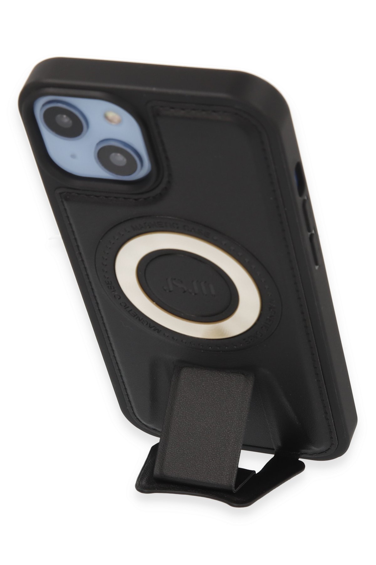 Newface iPhone 14 Kılıf Apollo Magneticsafe Desenli Kapak - Apollo Şeffaf - 6