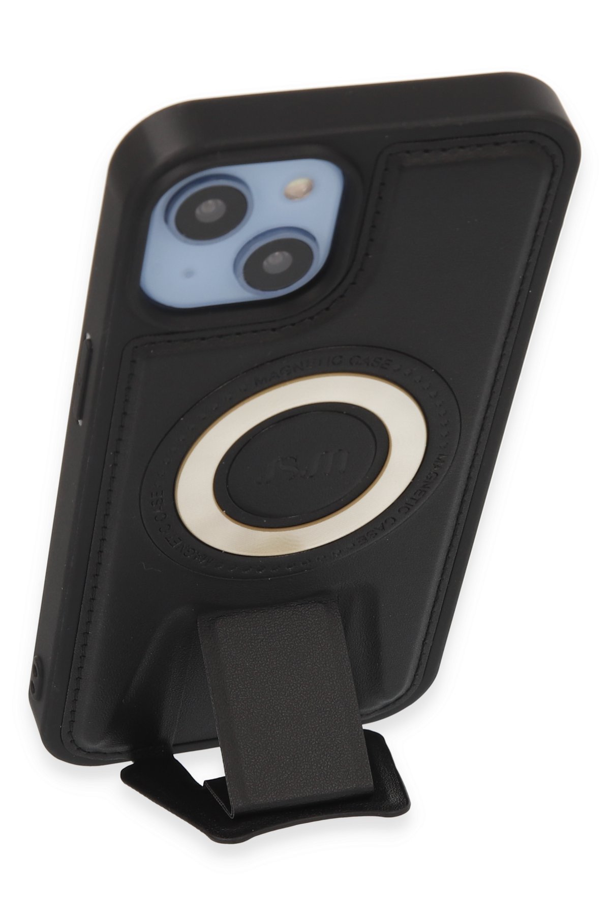 Newface iPhone 14 Kılıf Apollo Magneticsafe Desenli Kapak - Apollo Şeffaf - 6