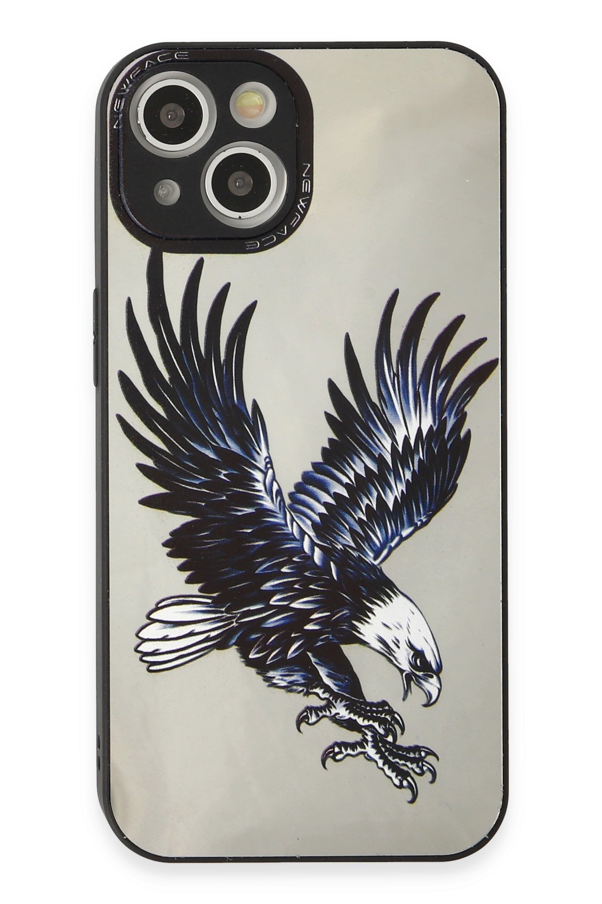 Newface iPhone 14 Kılıf Volet Silikon - Siyah