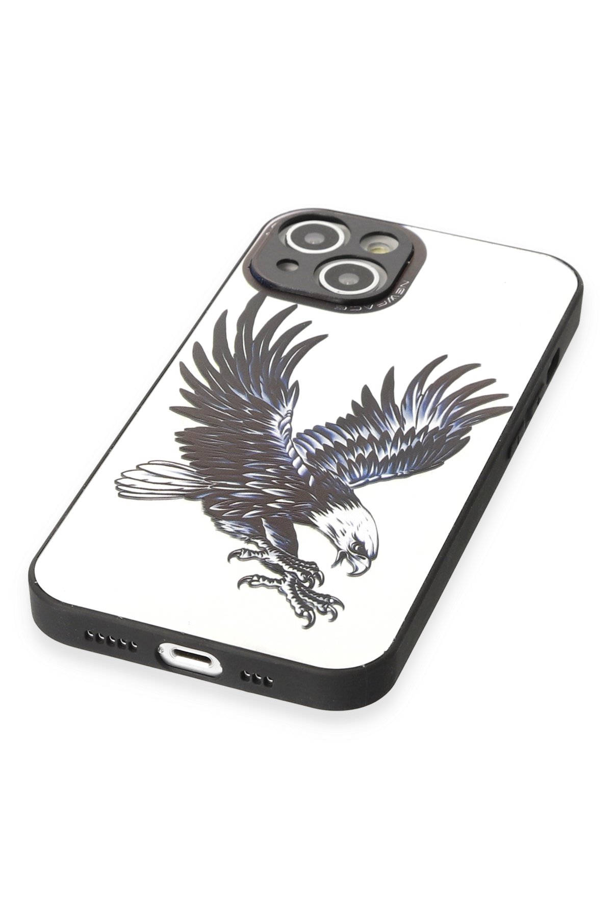 Newface iPhone 14 Kılıf Volet Silikon - Siyah