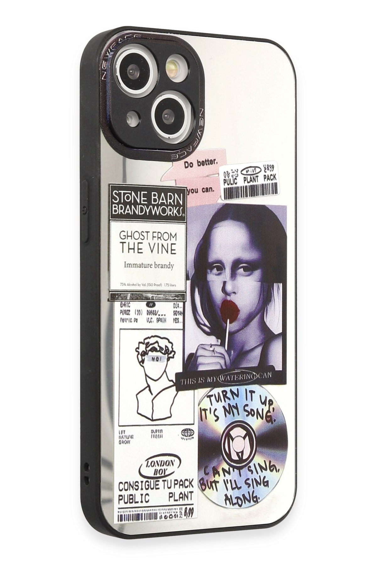 Newface iPhone 14 Kılıf Aras Deri Kapak - Lacivert