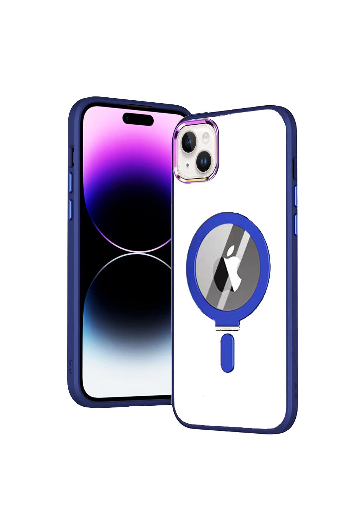 Newface iPhone 14 Kılıf Volet Silikon - Açık Yeşil