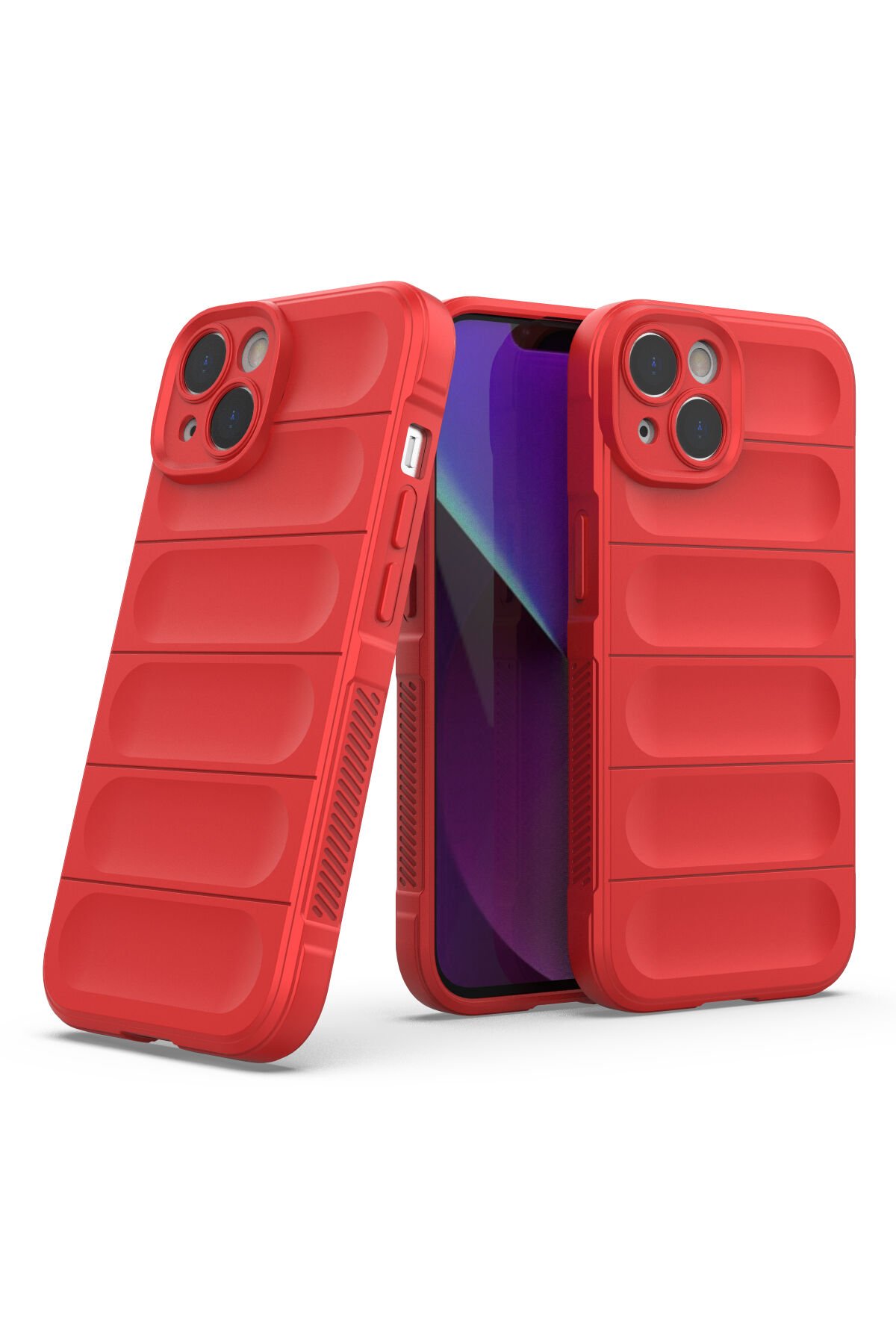 Newface iPhone 14 Kılıf Magneticsafe Şeffaf Silikon - Şeffaf