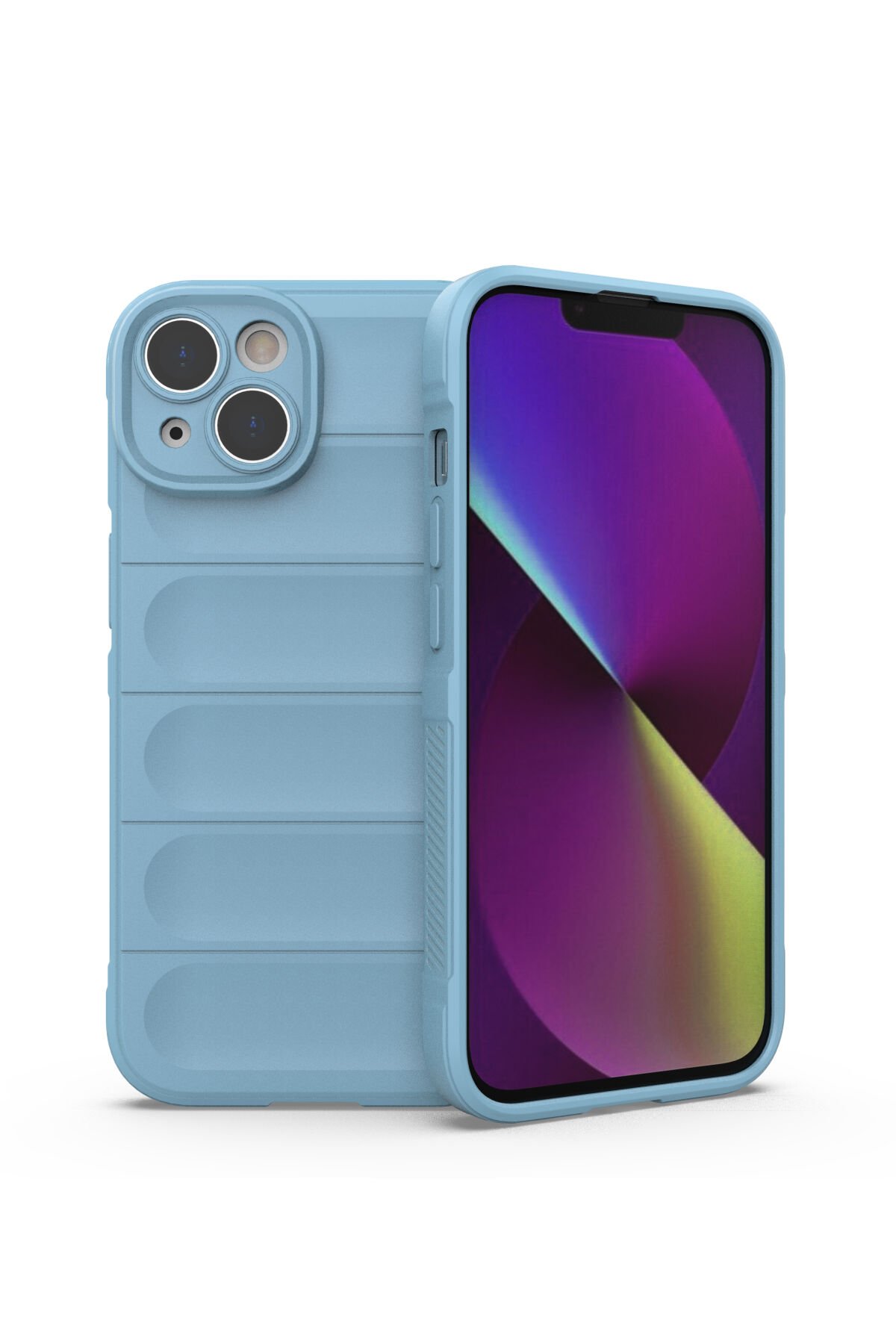 Newface iPhone 14 Kılıf Boyi Magsafe Silikon Kapak - Siyah