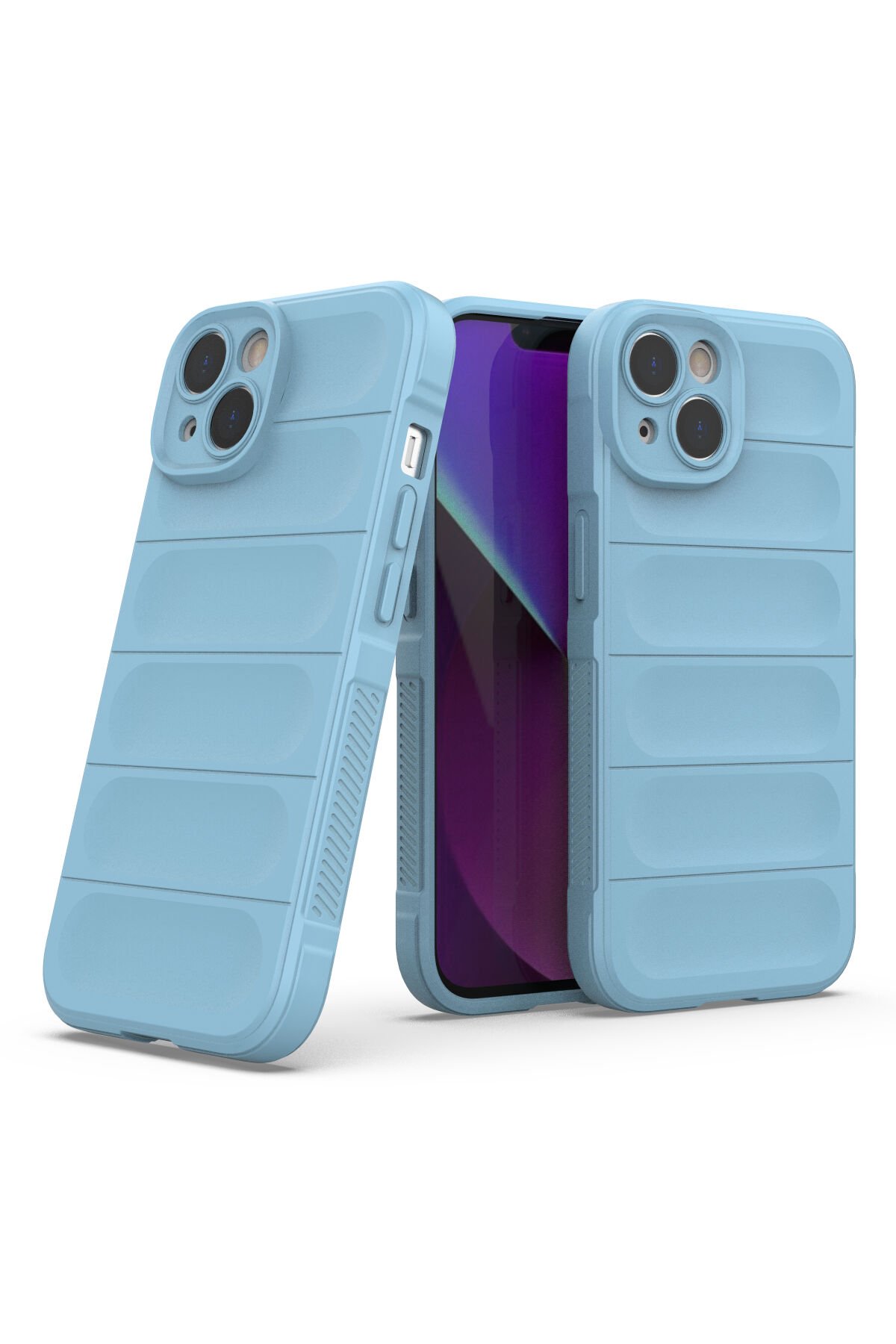 Newface iPhone 14 Kılıf Boyi Magsafe Silikon Kapak - Siyah