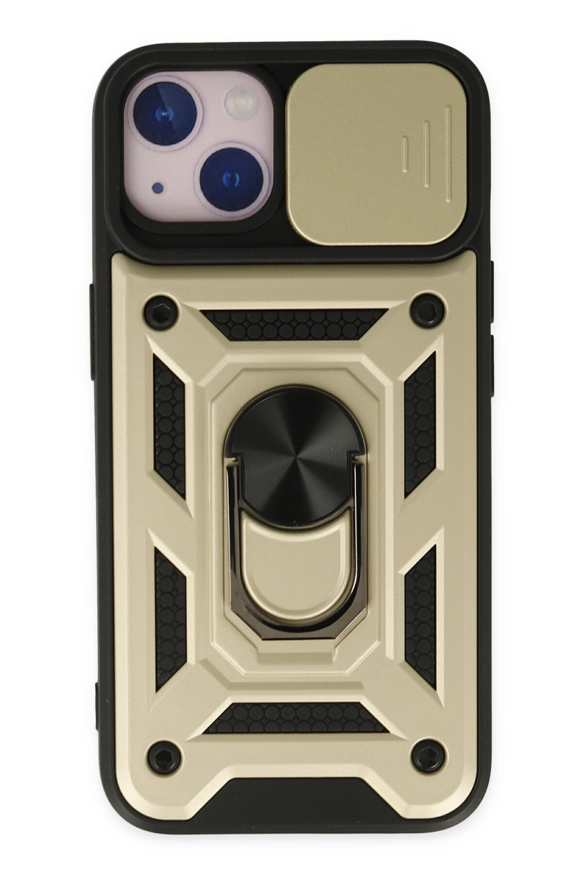 Newface iPhone 14 Kılıf First Silikon - Siyah