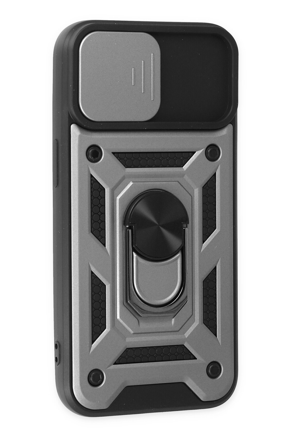 Newface iPhone 14 Kılıf Kart Şeffaf Silikon - Şeffaf