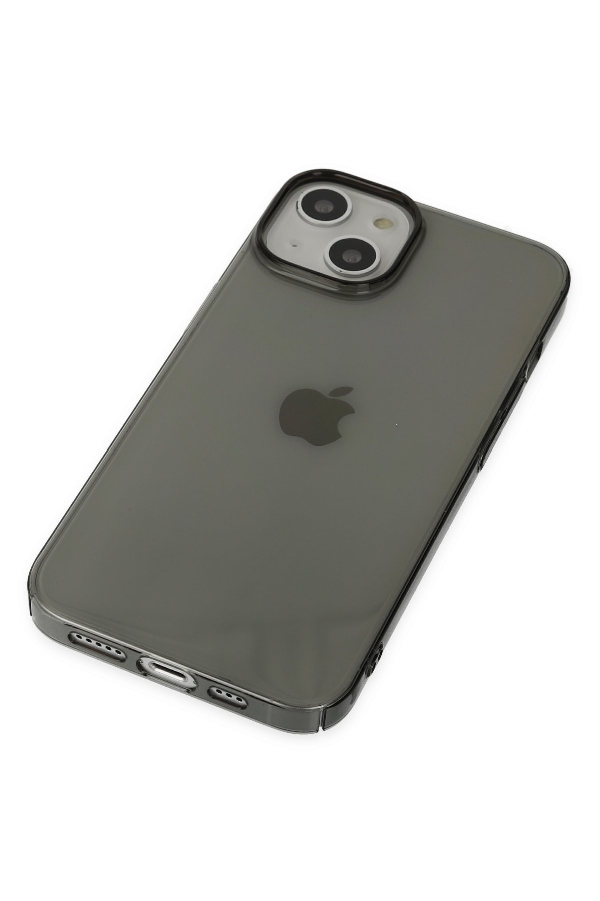 Newface iPhone 14 Kılıf Teleskop Lens Magsafe Silikon Kapak - Derin Mor