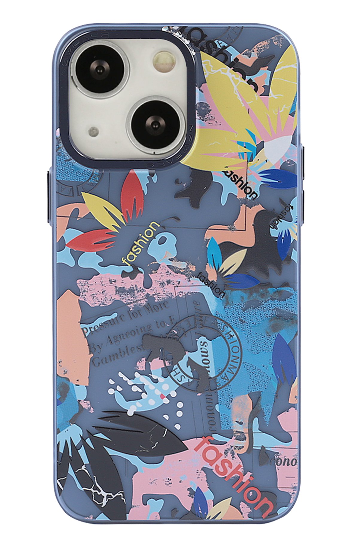 Newface iPhone 14 Raze Metal Kamera Lens - Mavi