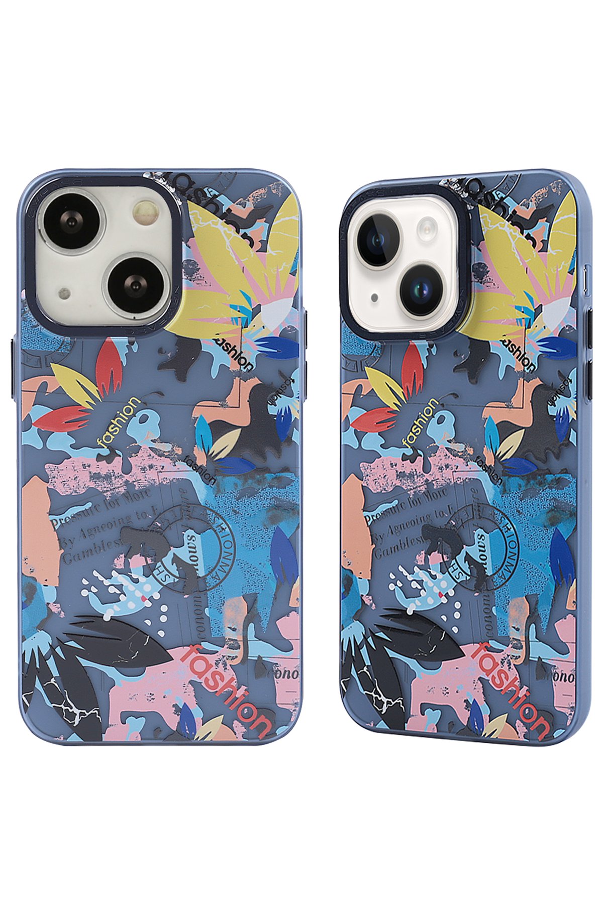 Newface iPhone 14 Raze Metal Kamera Lens - Mavi