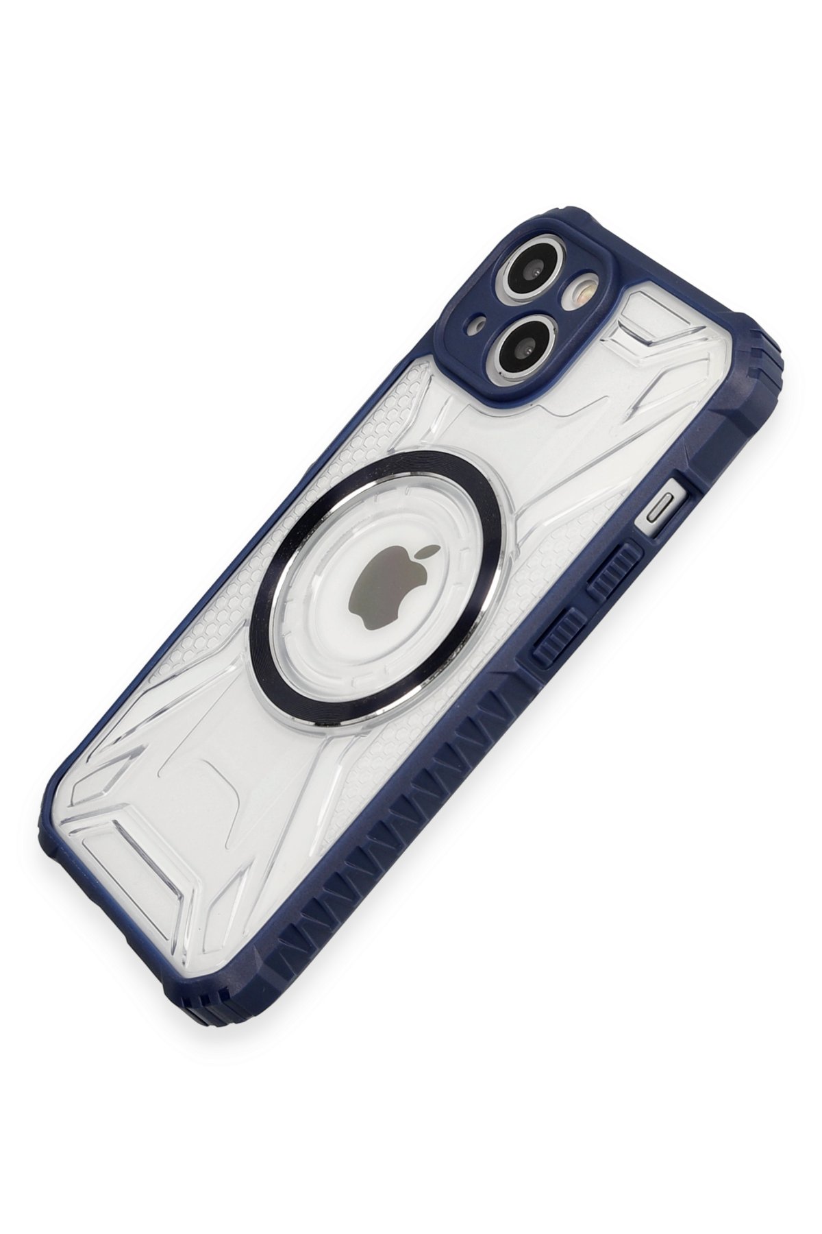 Newface iPhone 14 Kılıf Apollo Magneticsafe Desenli Kapak - Apollo Siyah - 3