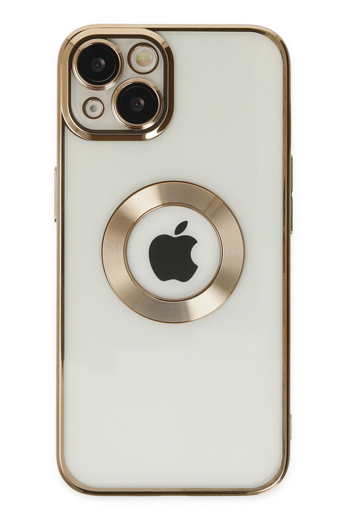 Newface iPhone 14 Kılıf Platin Silikon - Kırmızı