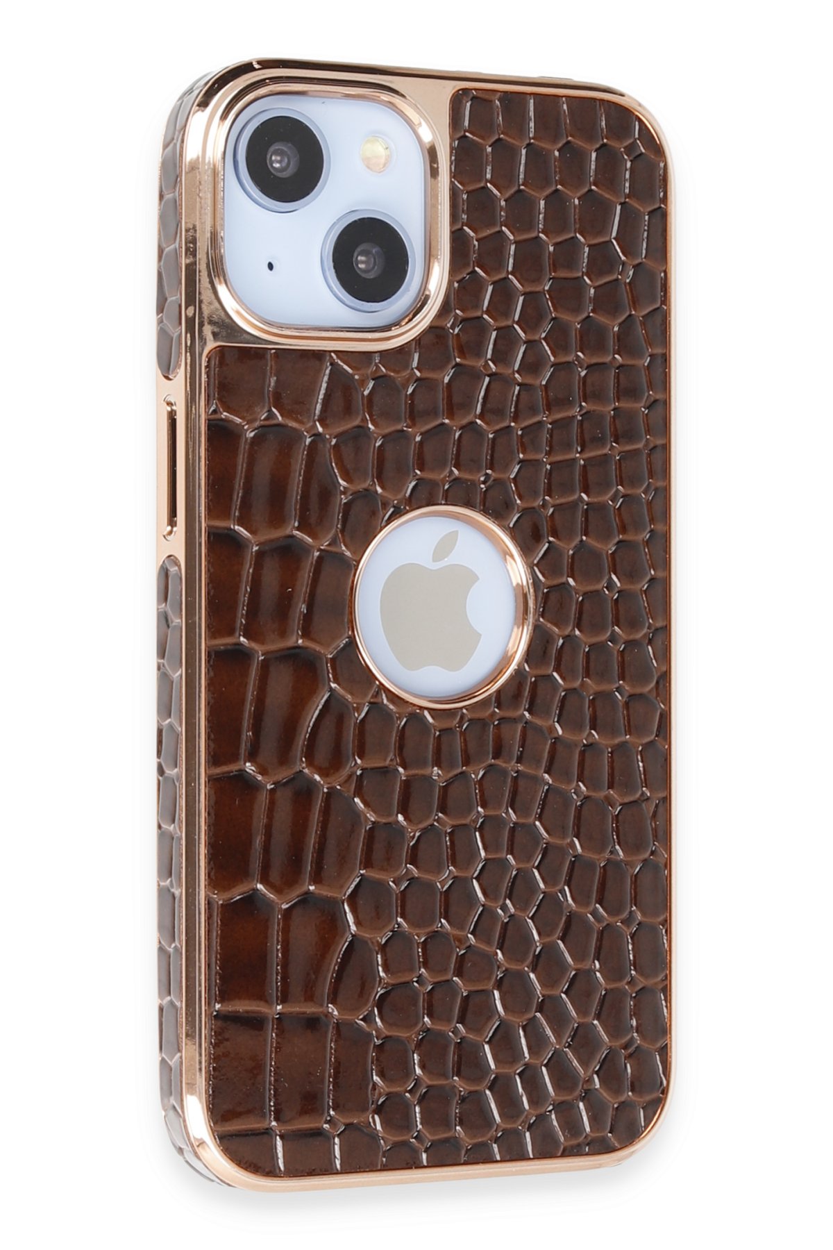 Newface iPhone 14 Kılıf Mekanik Bumper Kapak - Siyah