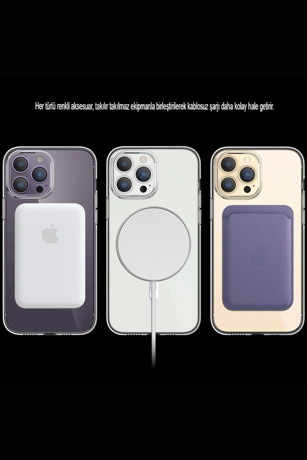 Newface iPhone 14 Kılıf Platin Silikon - Sarı