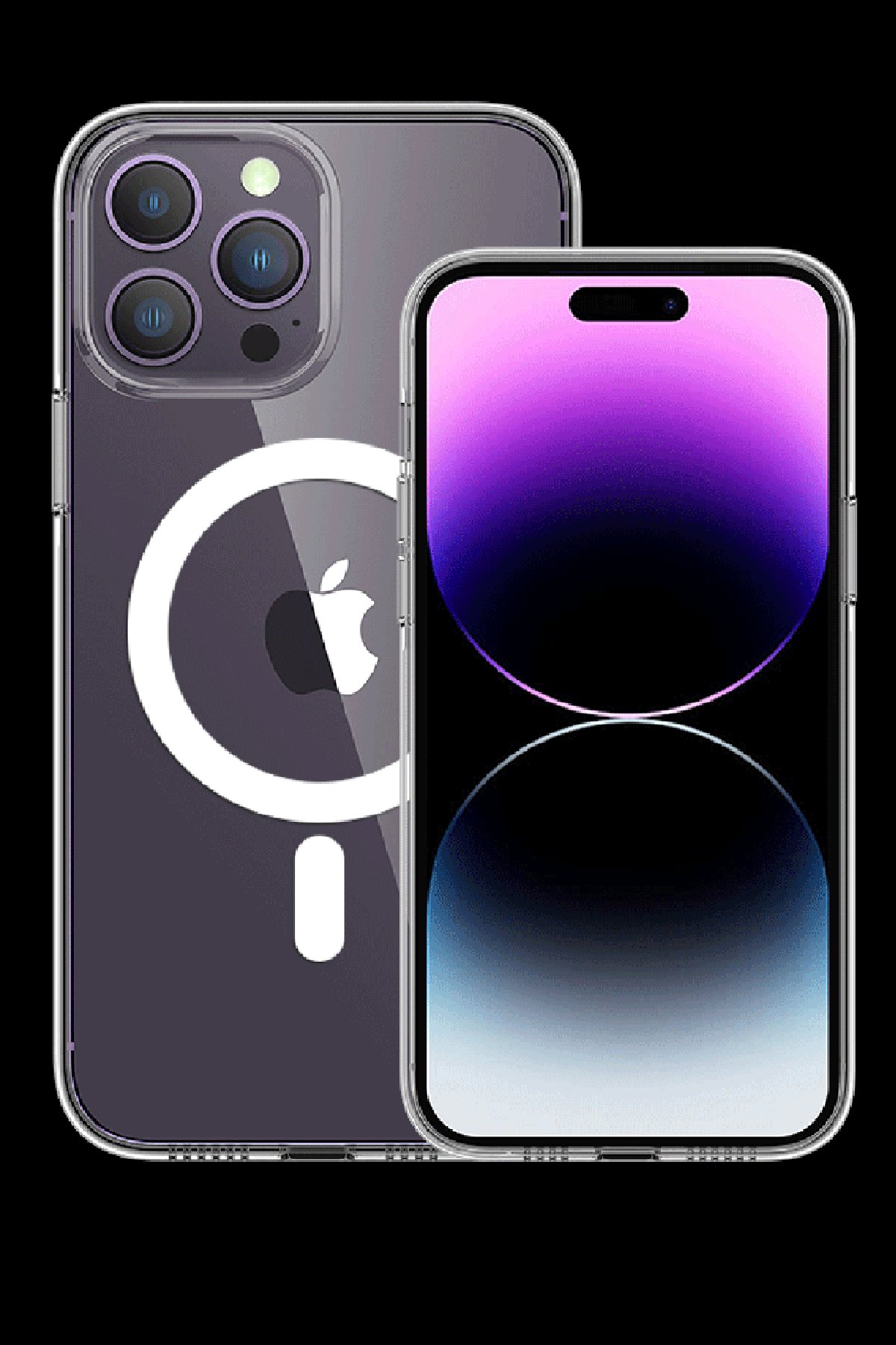 Newface iPhone 14 Kılıf Montreal Silikon Kapak - Siyah