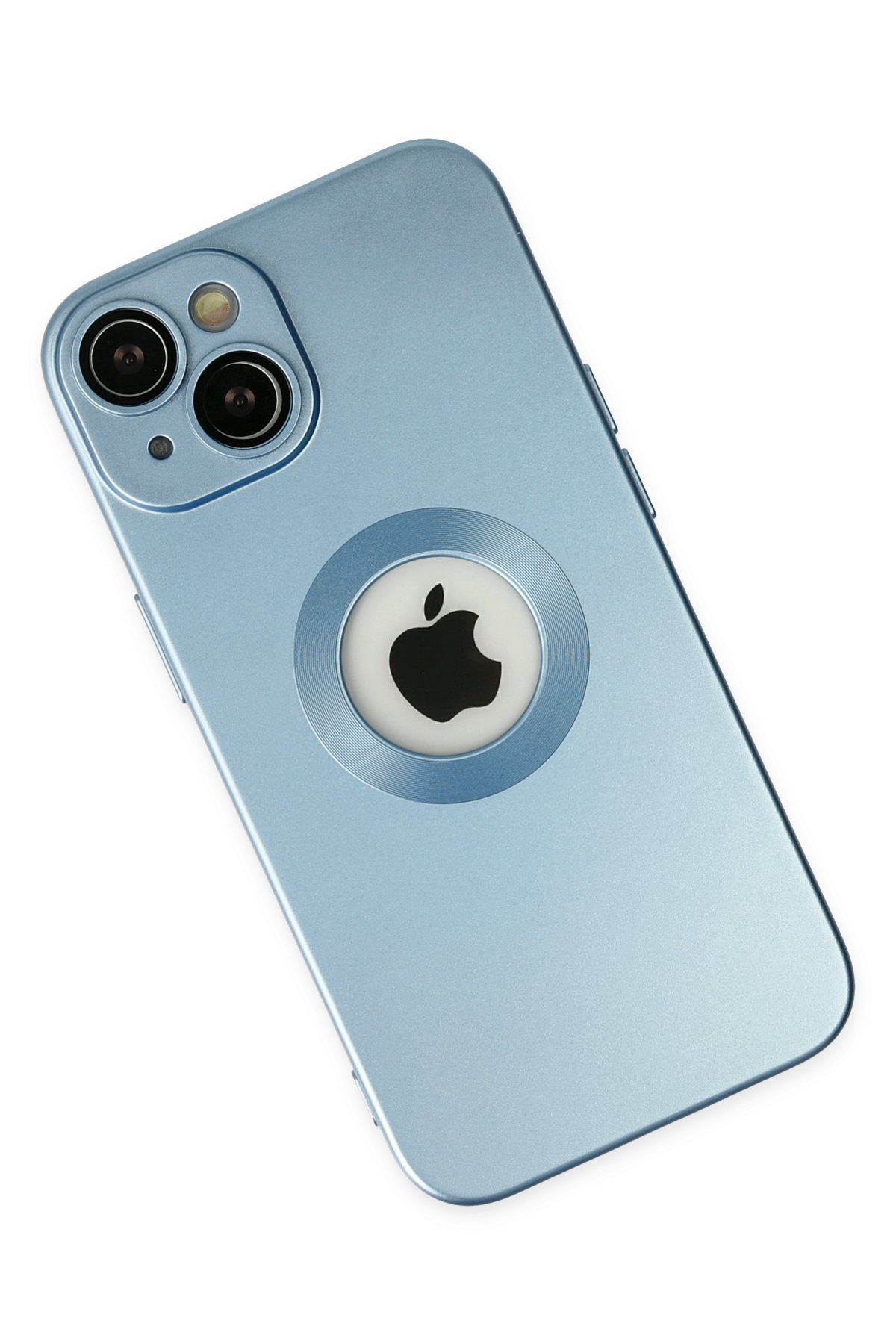Newface iPhone 14 Kılıf Mekanik Bumper Kapak - Siyah