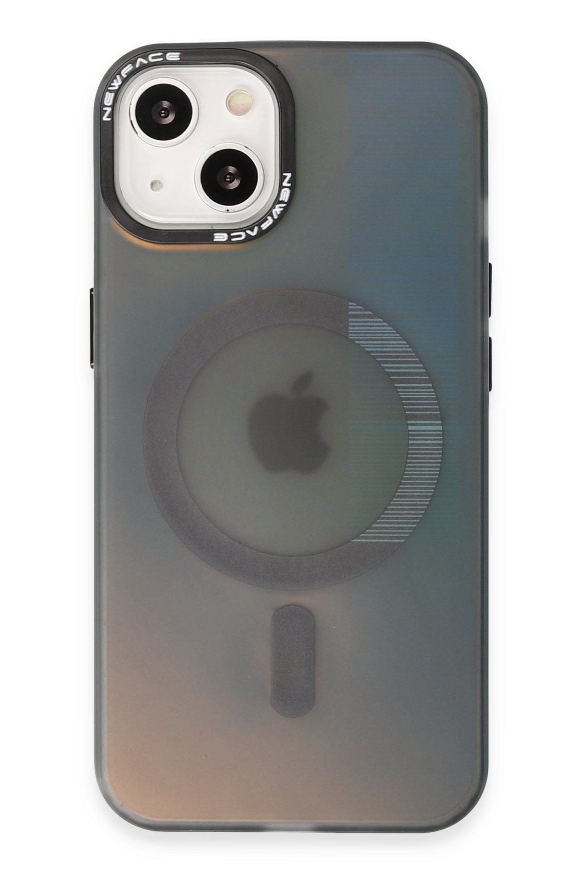Newface iPhone 14 Kılıf Volet Silikon - Mavi