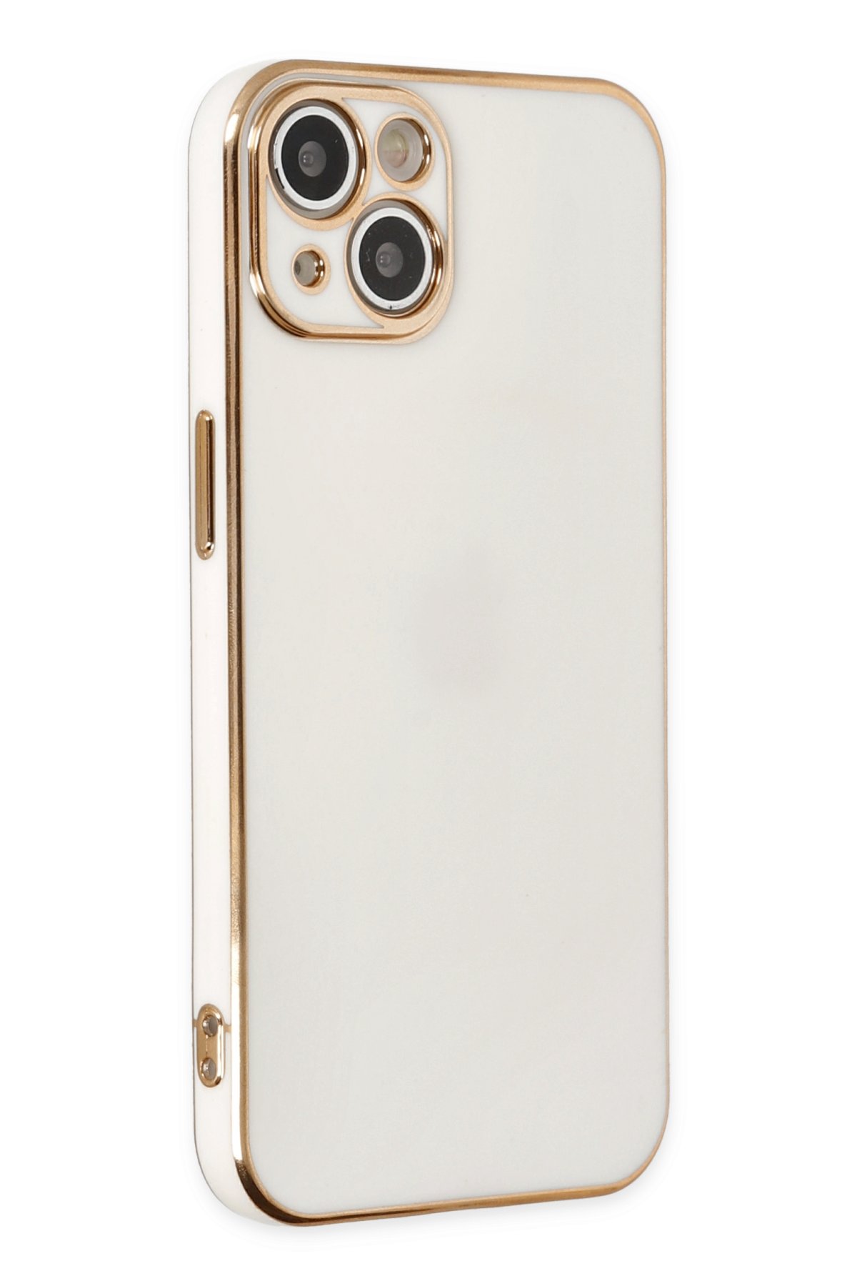 Newface iPhone 14 Kılıf Jack Magneticsafe Lens Silikon - Gold