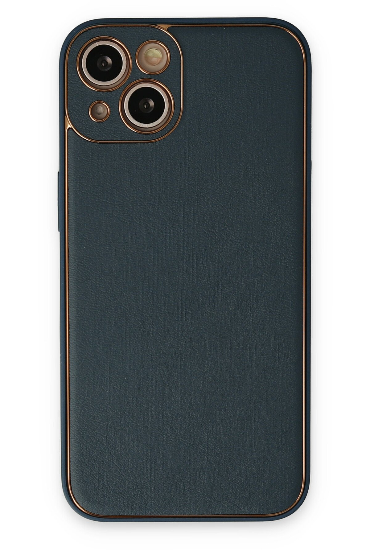Newface iPhone 14 Plus Kılıf Mega Standlı Silikon - Gold