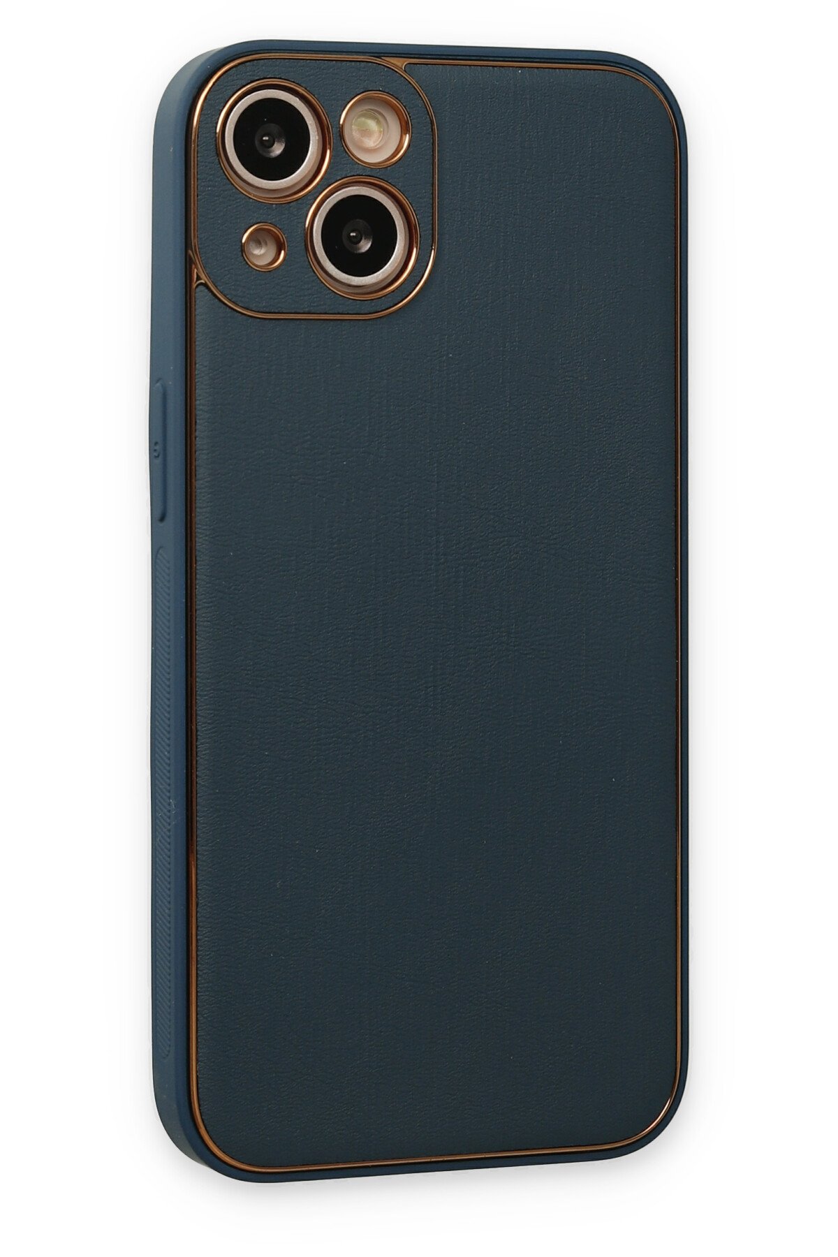 Newface iPhone 14 Plus Kılıf Mega Standlı Silikon - Gold