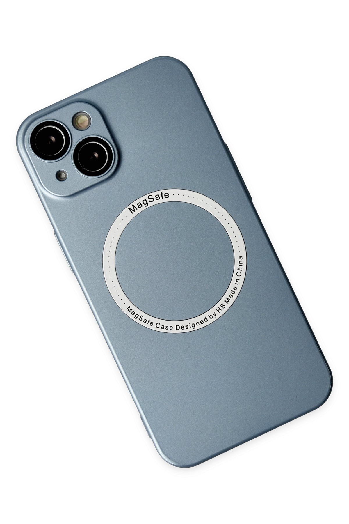 Newface iPhone 14 Plus Kılıf Magneticsafe Lazer Silikon - Siyah