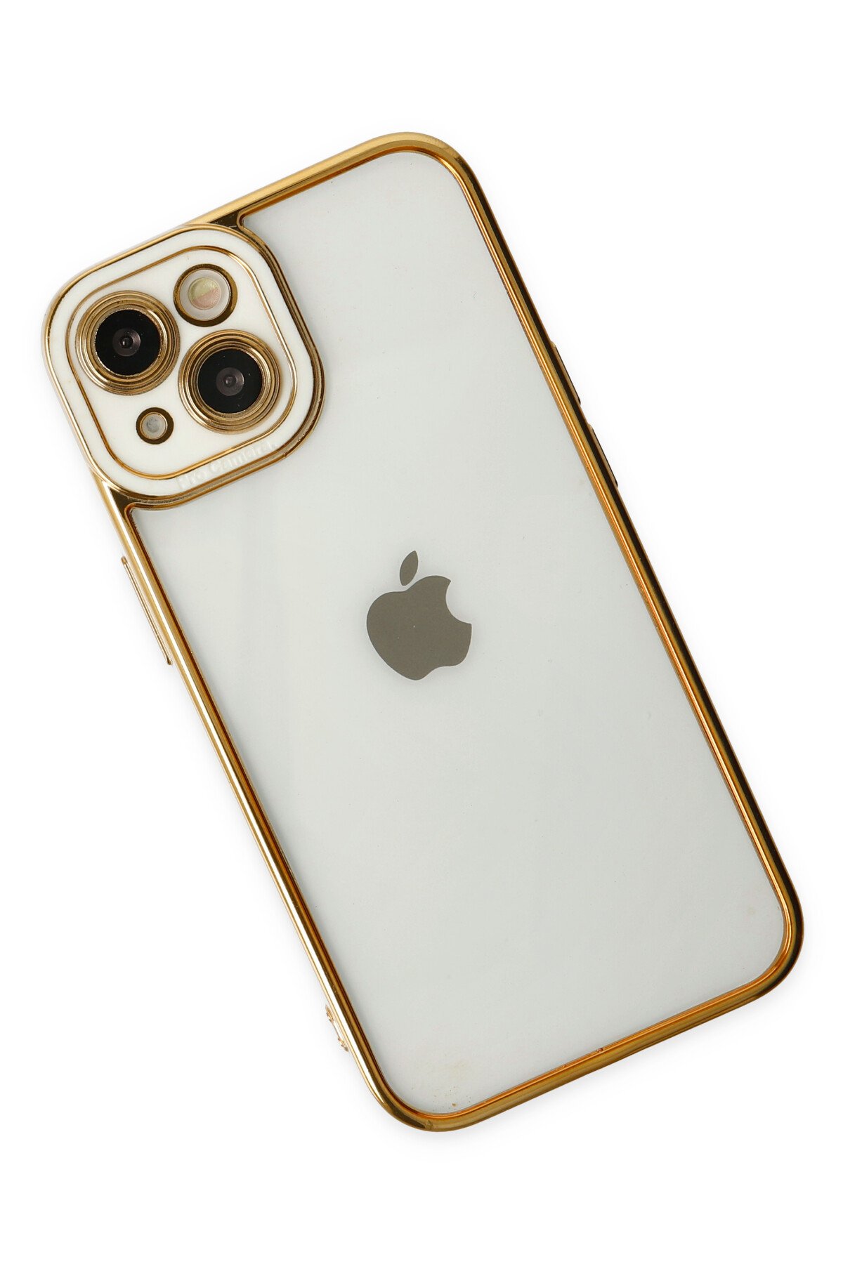 Newface iPhone 14 Plus Kılıf Loop Deri Silikon - Kahverengi