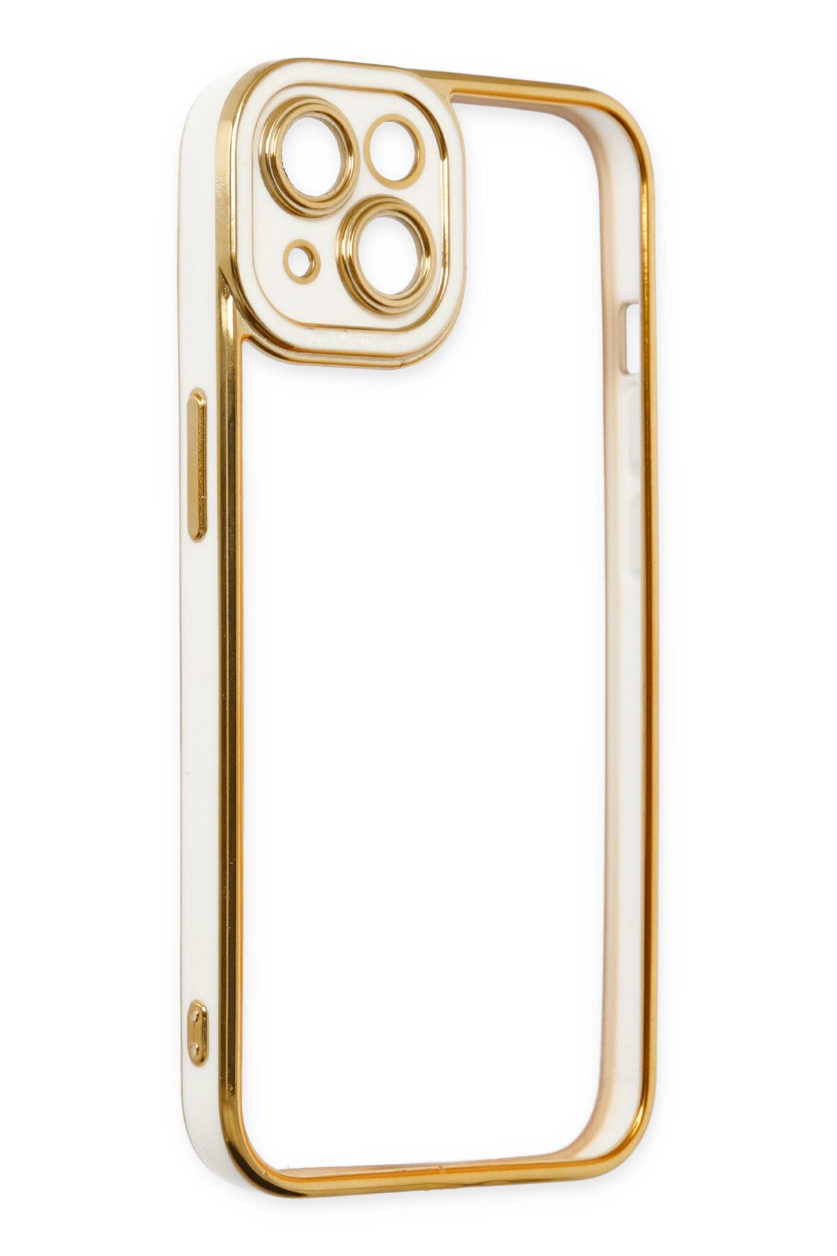 Newface iPhone 14 Plus Kılıf Loop Deri Silikon - Kahverengi