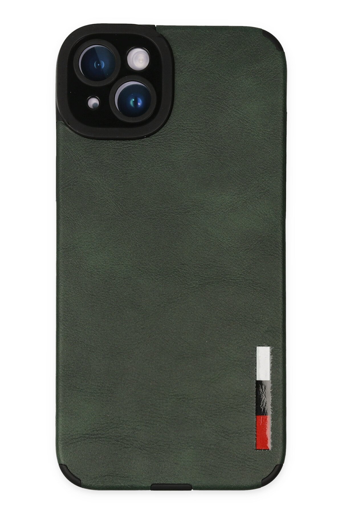 Newface iPhone 14 Plus Kılıf Sofya Yüzüklü Silikon Kapak - Kırmızı