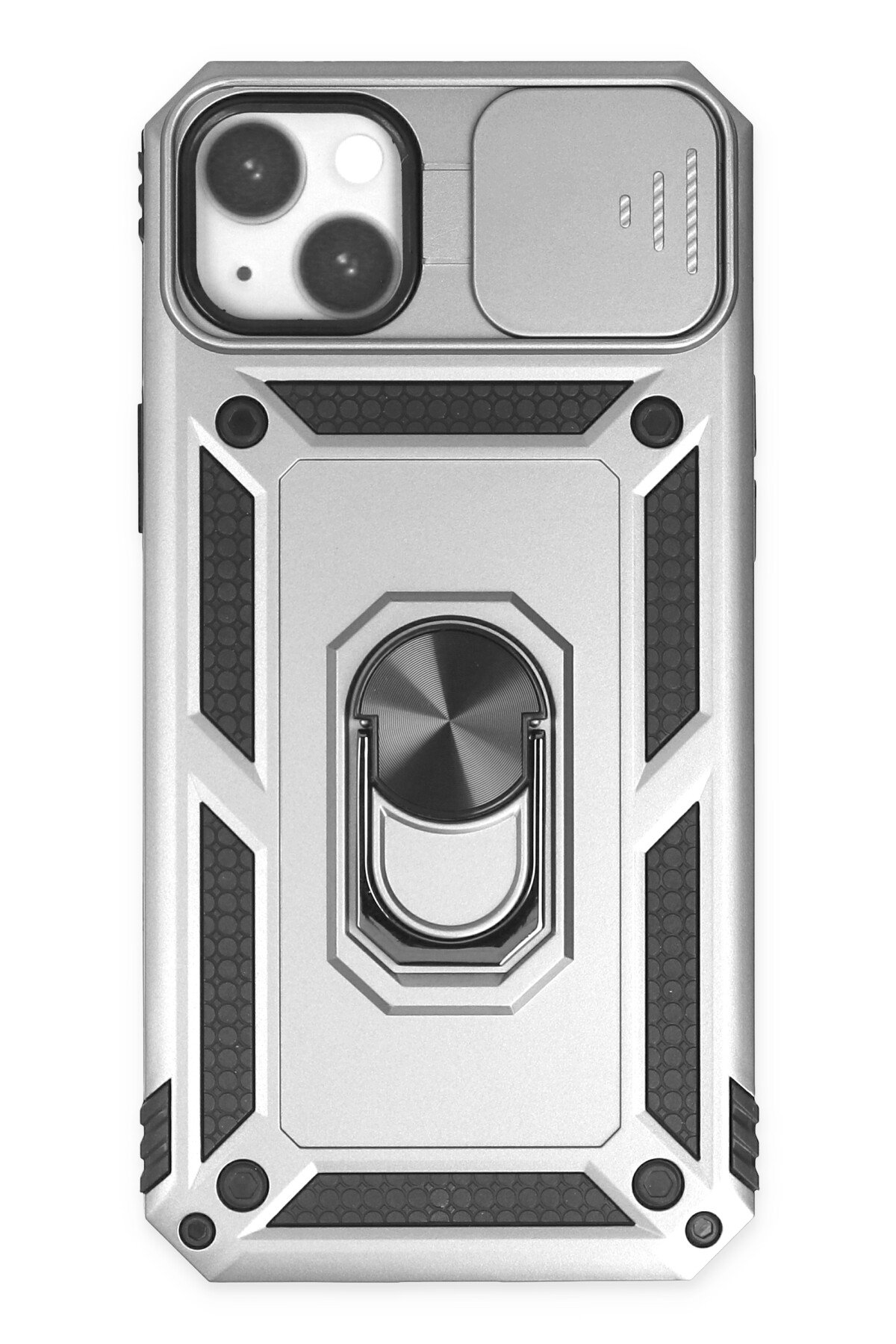 Newface iPhone 14 Plus Kılıf Platin Silikon - Lacivert