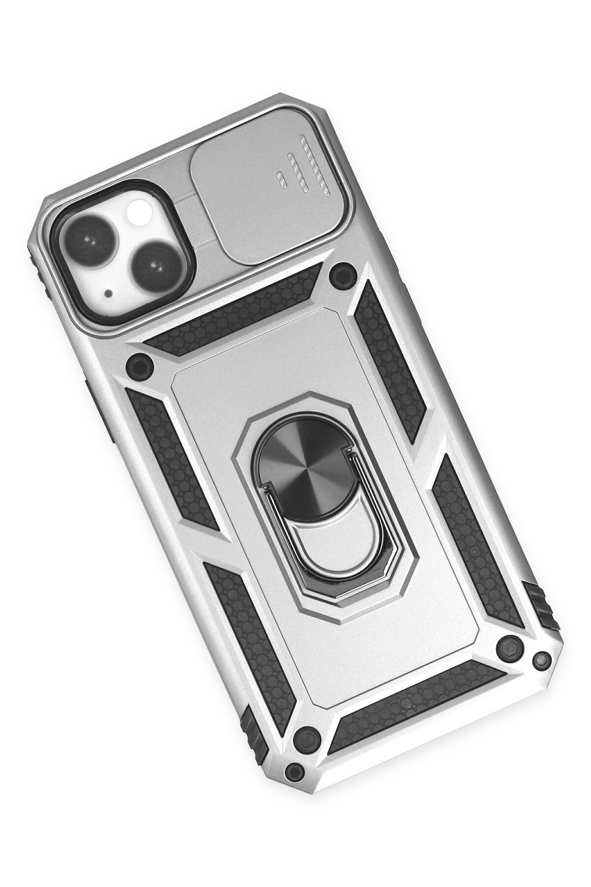 Newface iPhone 14 Plus Kılıf Platin Silikon - Lacivert