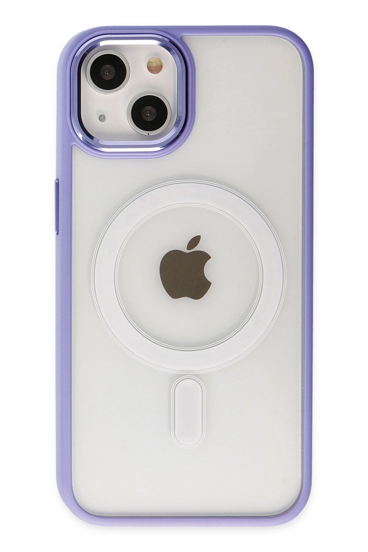 Newface iPhone 14 Plus Kılıf Pars Lens Yüzüklü Silikon - Lacivert