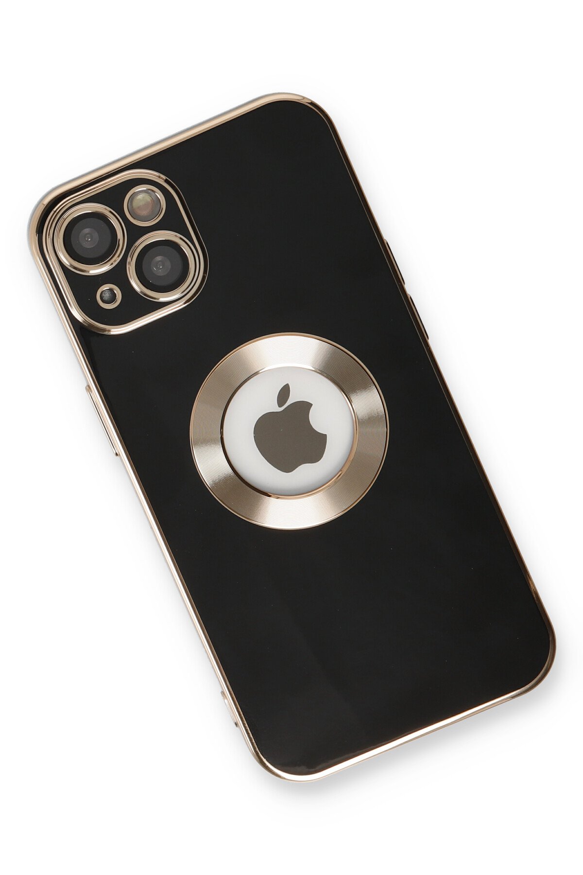 Newface iPhone 14 Plus Kılıf Rolet Stand Kapak - Lacivert