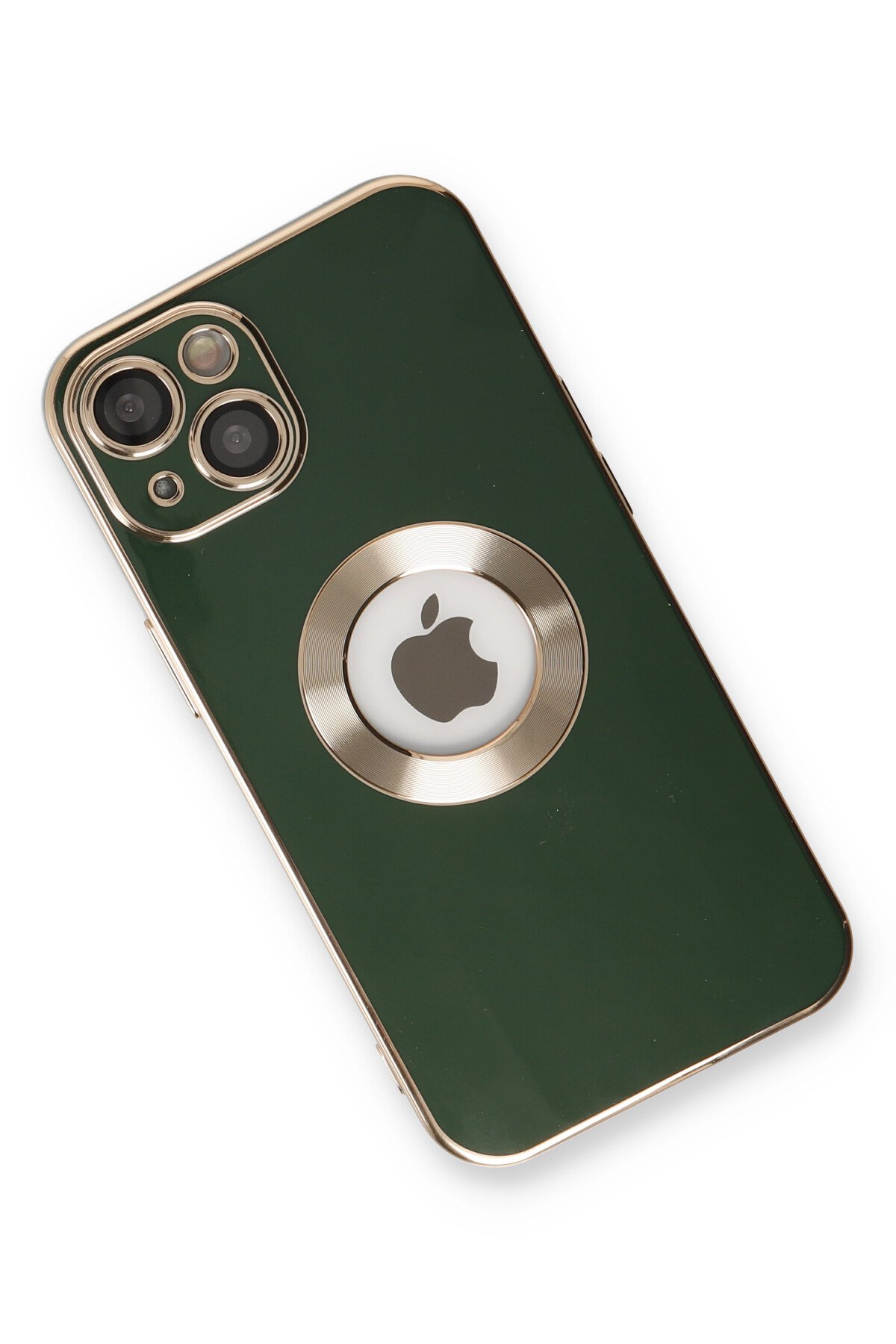 Newface iPhone 14 Plus Kılıf Vamos Lens Silikon - Sierra Blue