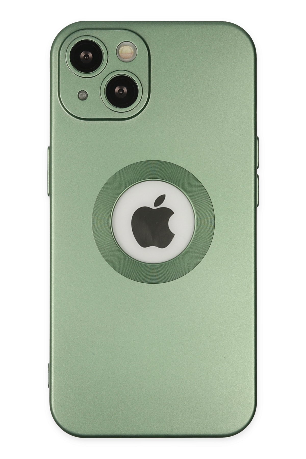 Newface iPhone 14 Plus Kılıf Store Silikon - Yeşil