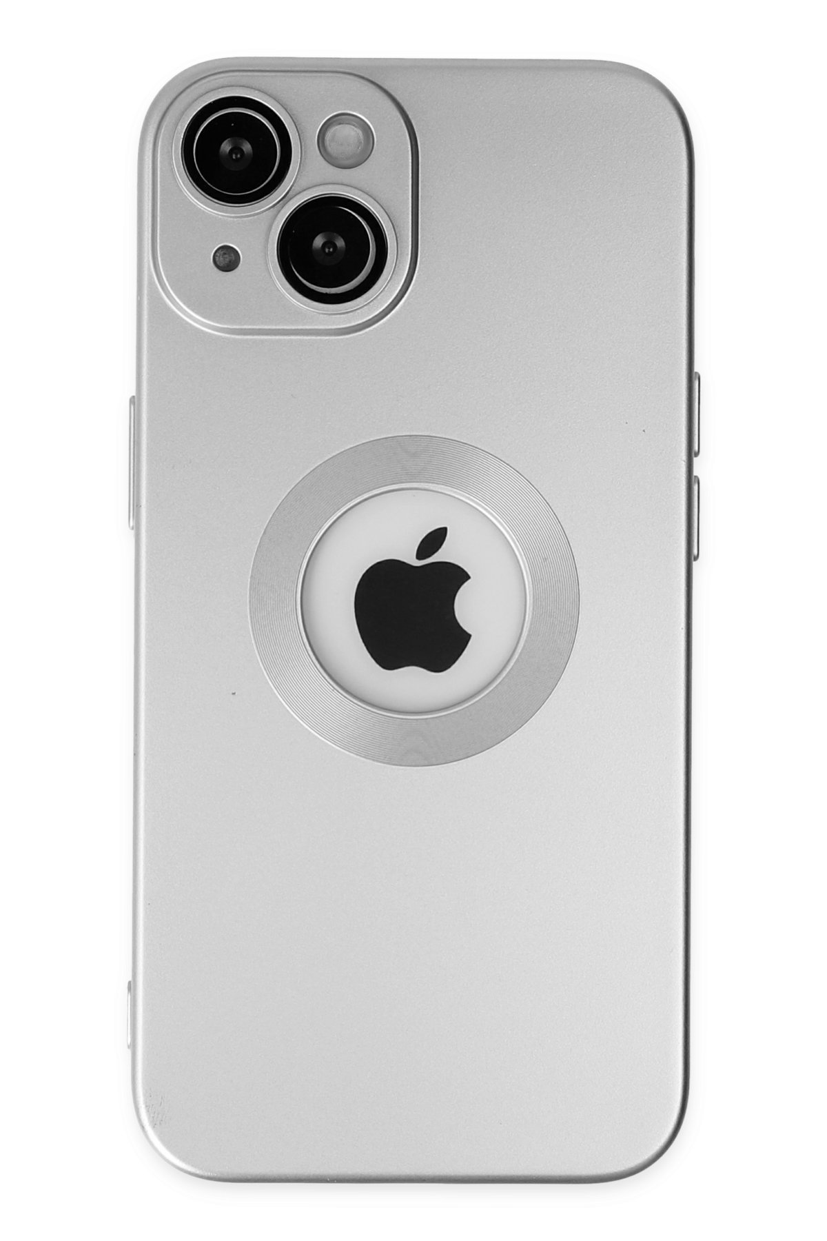 Newface iPhone 14 Plus Raze Metal Kamera Lens - Gümüş
